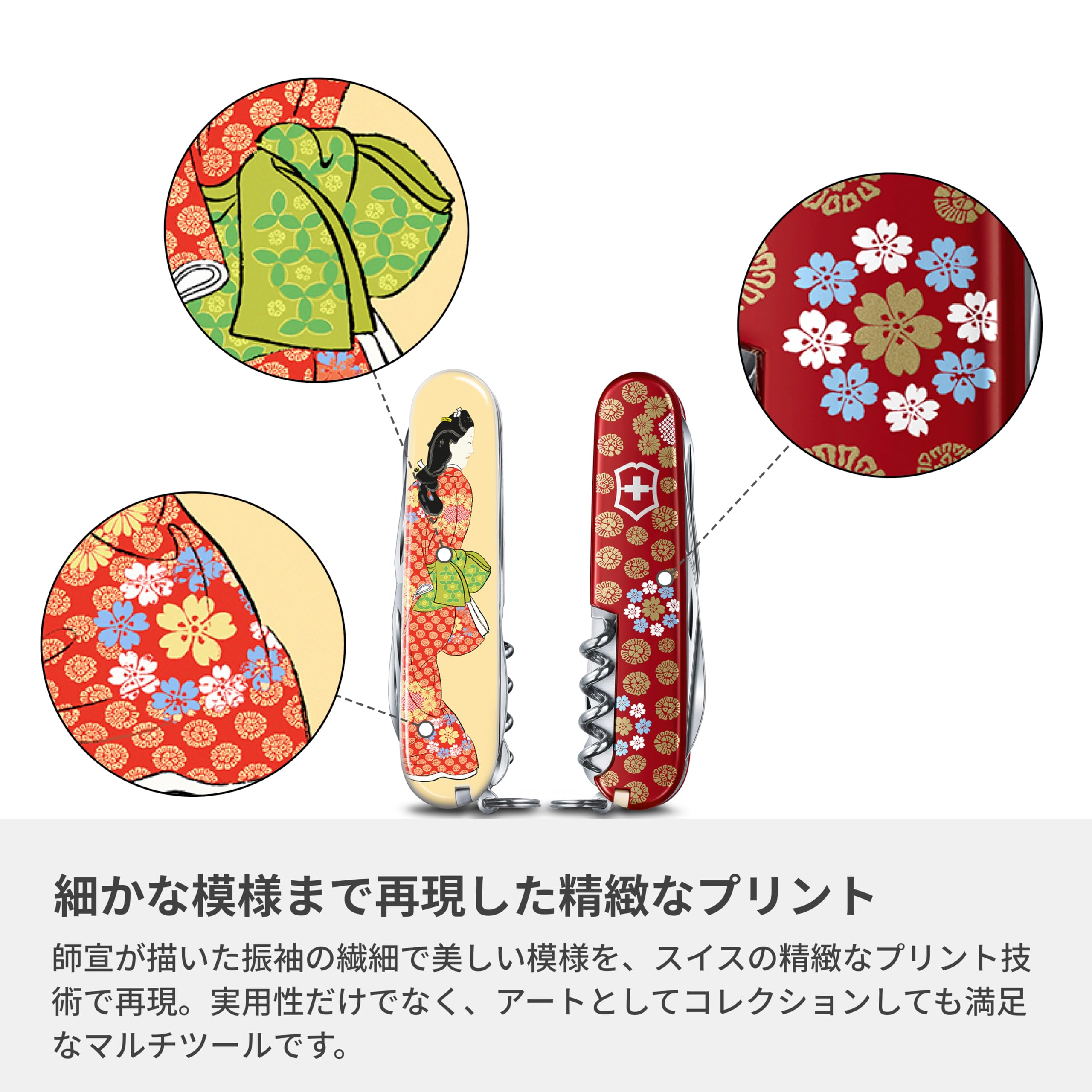 Amazon.co.jp: VICTORINOX Ukiyo-e Climber 1.3703.7‑X26 White Multi
