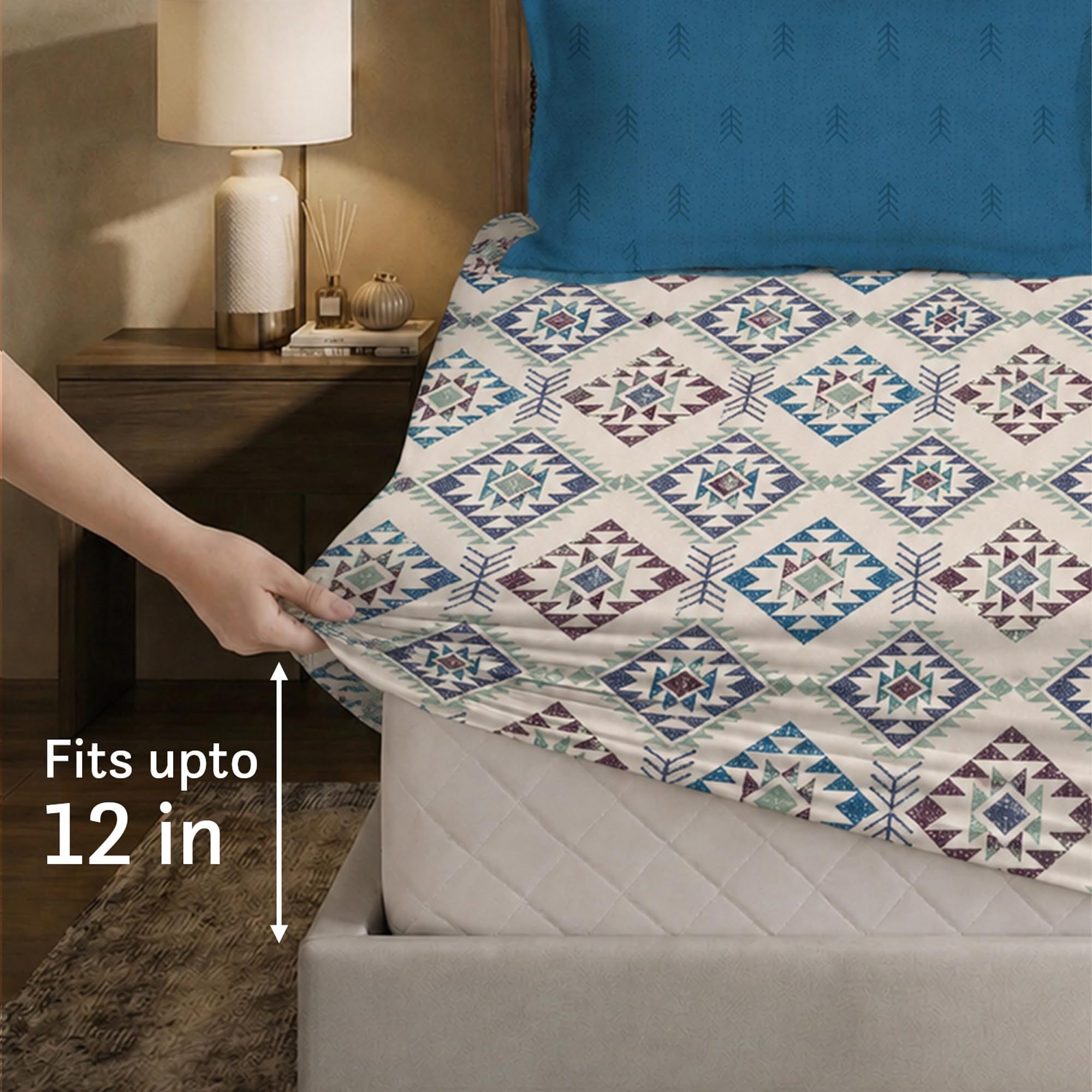 MYTRIDENT Soft Cotton Bedsheets - King Size -3 MYTRIDENT Soft Cotton Bedsheets - King Size -3