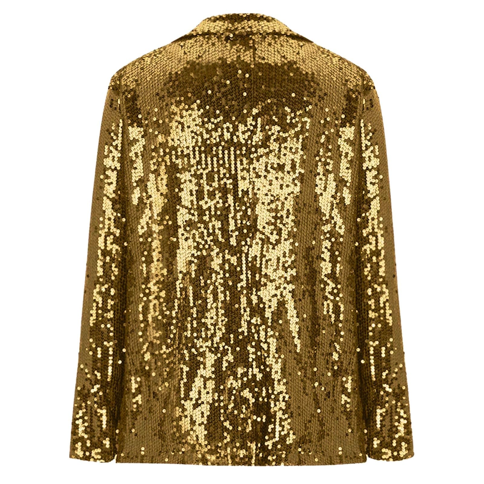 Générique Veste Paillettes Femme Deguisement Disco Femmes Manches Longues Cardigan à Revers Manteau à Paillettes Tenue Des AnnéEs 70 Et 80 Carnaval Costume Veste De Club à Paillette Festival Carnaval