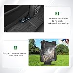 Floor Mats Custom Fit for Nissan Rogue 2014-2020 (Not for 2021 Rogue)(No Rogue Select/Sport Models) Accessories TPE 3D All Weather Waterproof Durable Heavy Duty 1st & 2nd Row Floor Liners