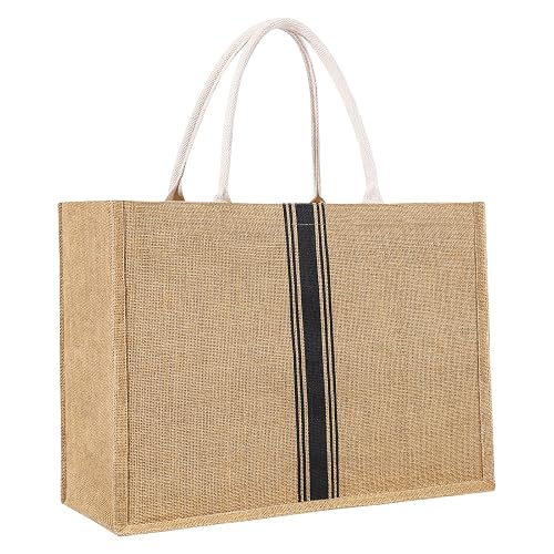 Trifabricy Beach Bag, Large Woven Straw Beach Tote