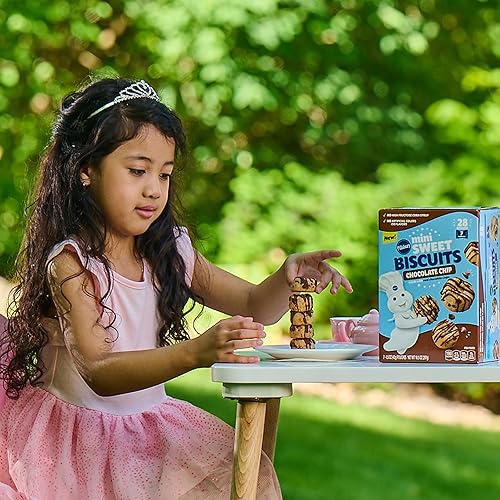 Miniatura 24 de Pillsbury Mini galletas dobles de chocolate, 6 unidades, 18 onzas (paquete de 9)