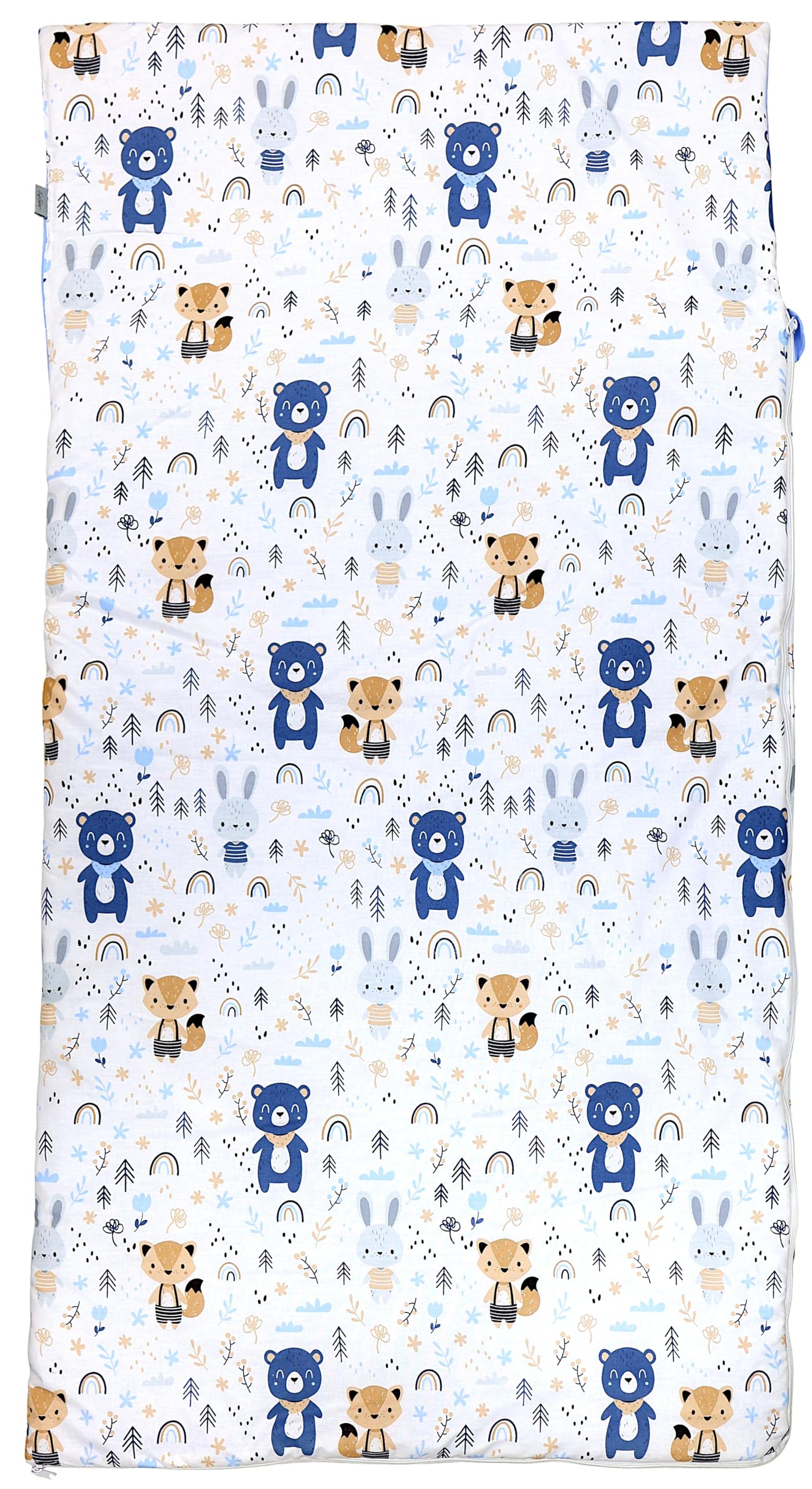TupTam Sac de Couchage-Couverture avec Oreiller et Sac — Sac Enfant 135×70 cm pour Maternelle, Voyages et Maison