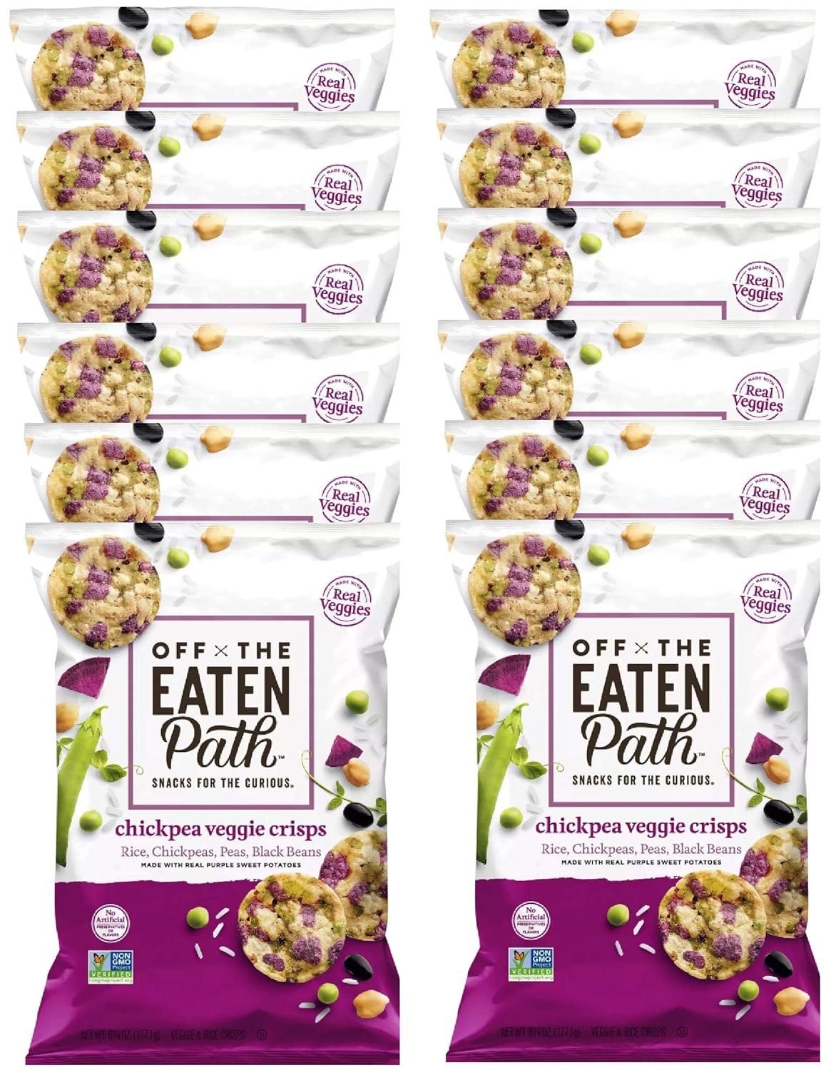 NEW Off The Eaten Path Veggie Crisps/Off The Eaten