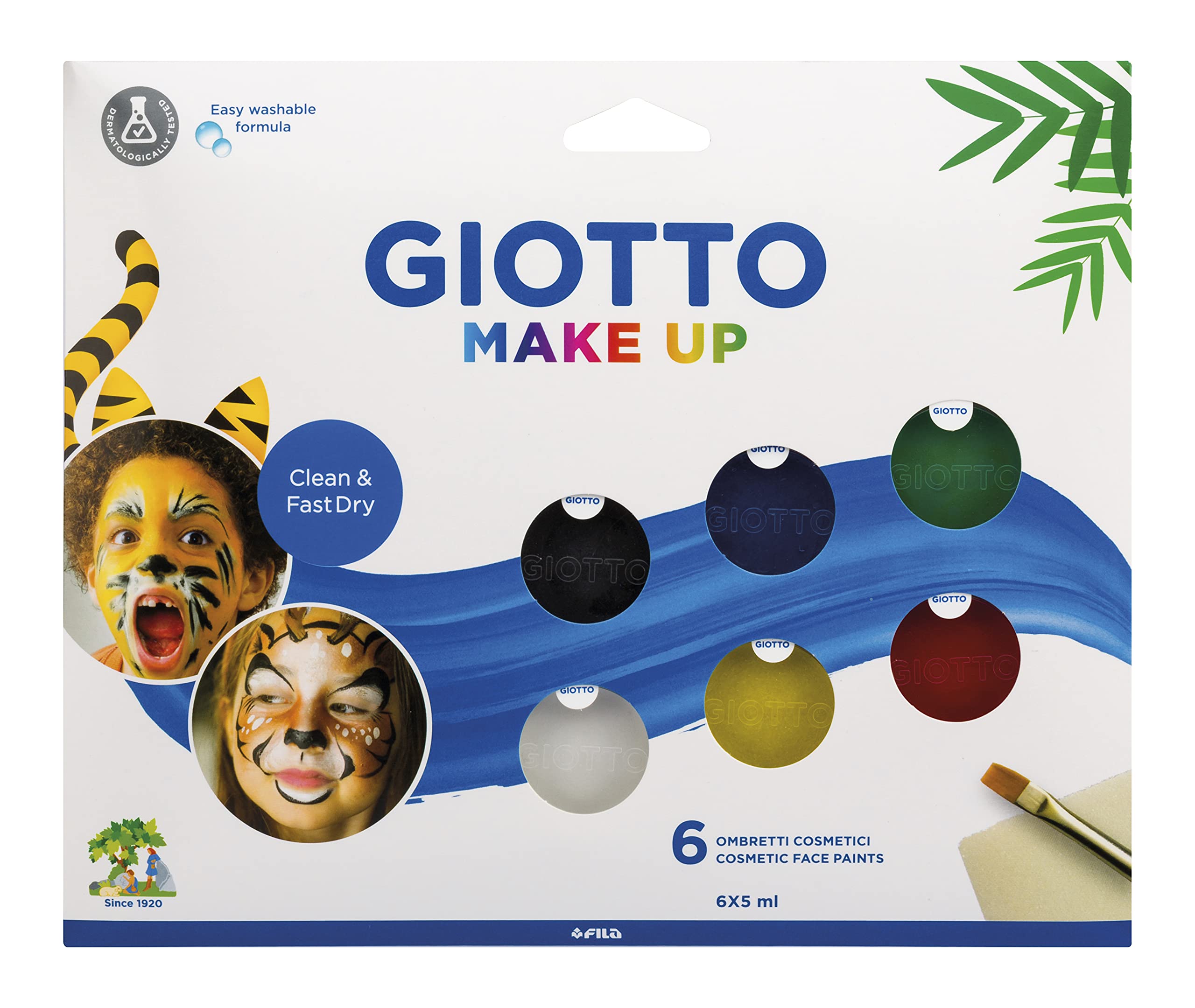Giotto Make Up, Pinturas faciales cosméticas