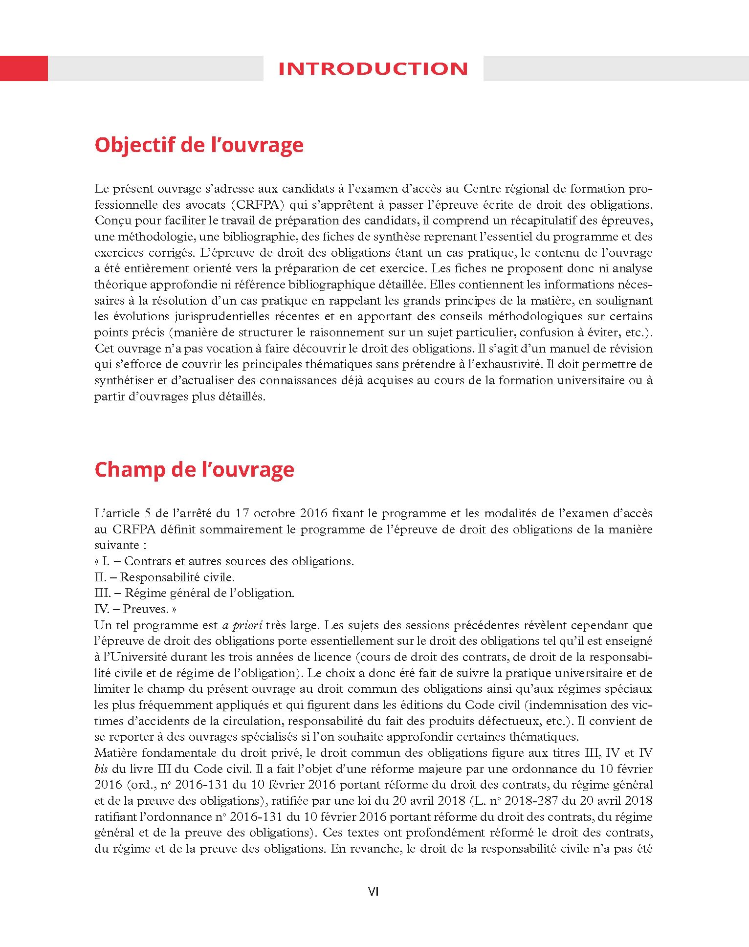 CRFPA 2026 - Le droit des obligations. 3e éd.