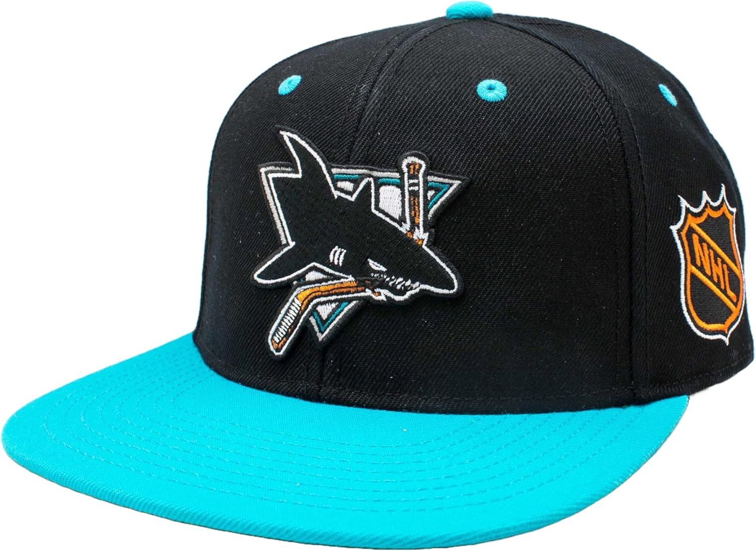 AMERICAN NEEDLE OFFICIALLLY Licensed NHL Block Letter Snapback Cap, Hockey HAT, Authentic, New - Image 3