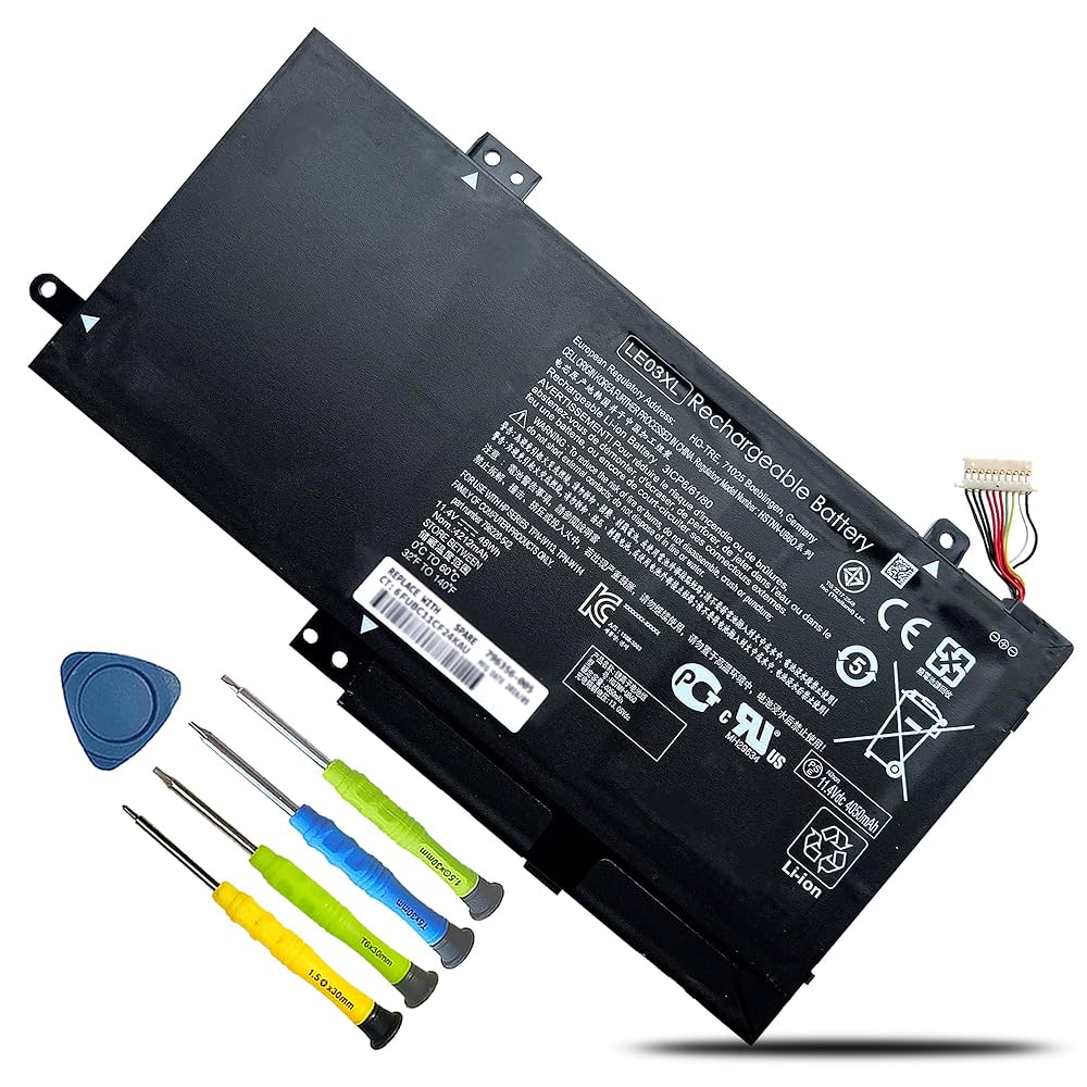 HP ENVY x360 13 R5-8GB-256GB 新品バッテリー Original] Hp ENVY X360 13-Y023CL Laptop Battery - 11.4V PK03XL