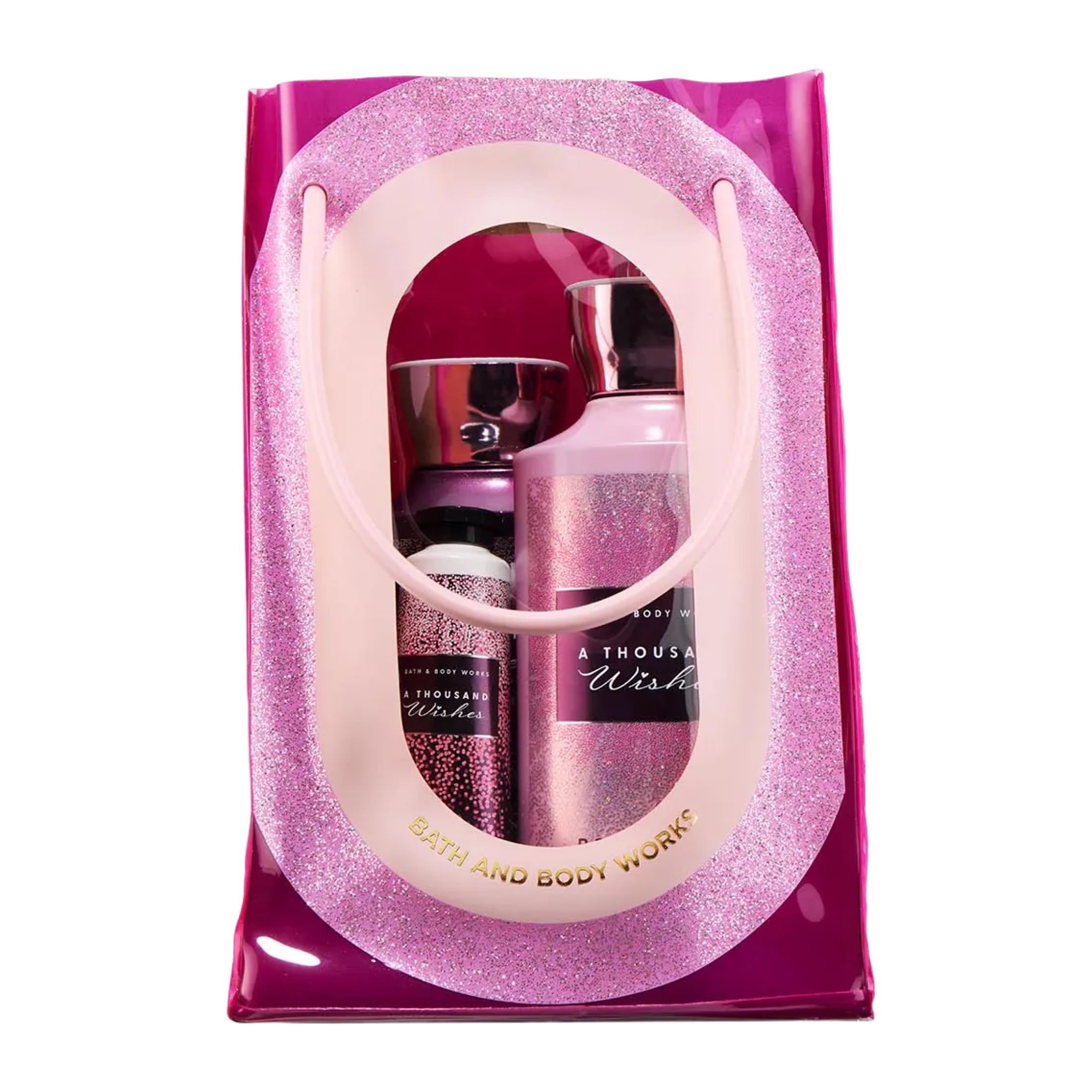 Bath & Body Works A Thousand Wishes Gift Set, Prosecco & Peony, 1 Pack | Personal Care Collection with Body Wash, Fine Fragrance Mist, Lotion & Hand Cream for Gifting or Everyday Use, Great Gift