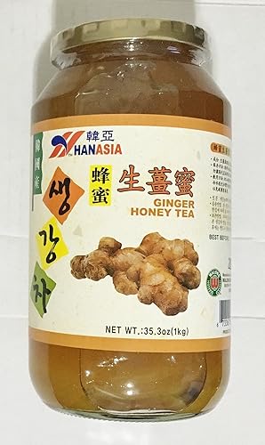 Hanasia Té de miel de jengibre - 2.2 libras