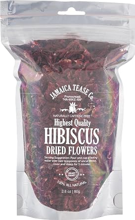 Jamaica tease co. hibiscus dried flowers (850844002018)