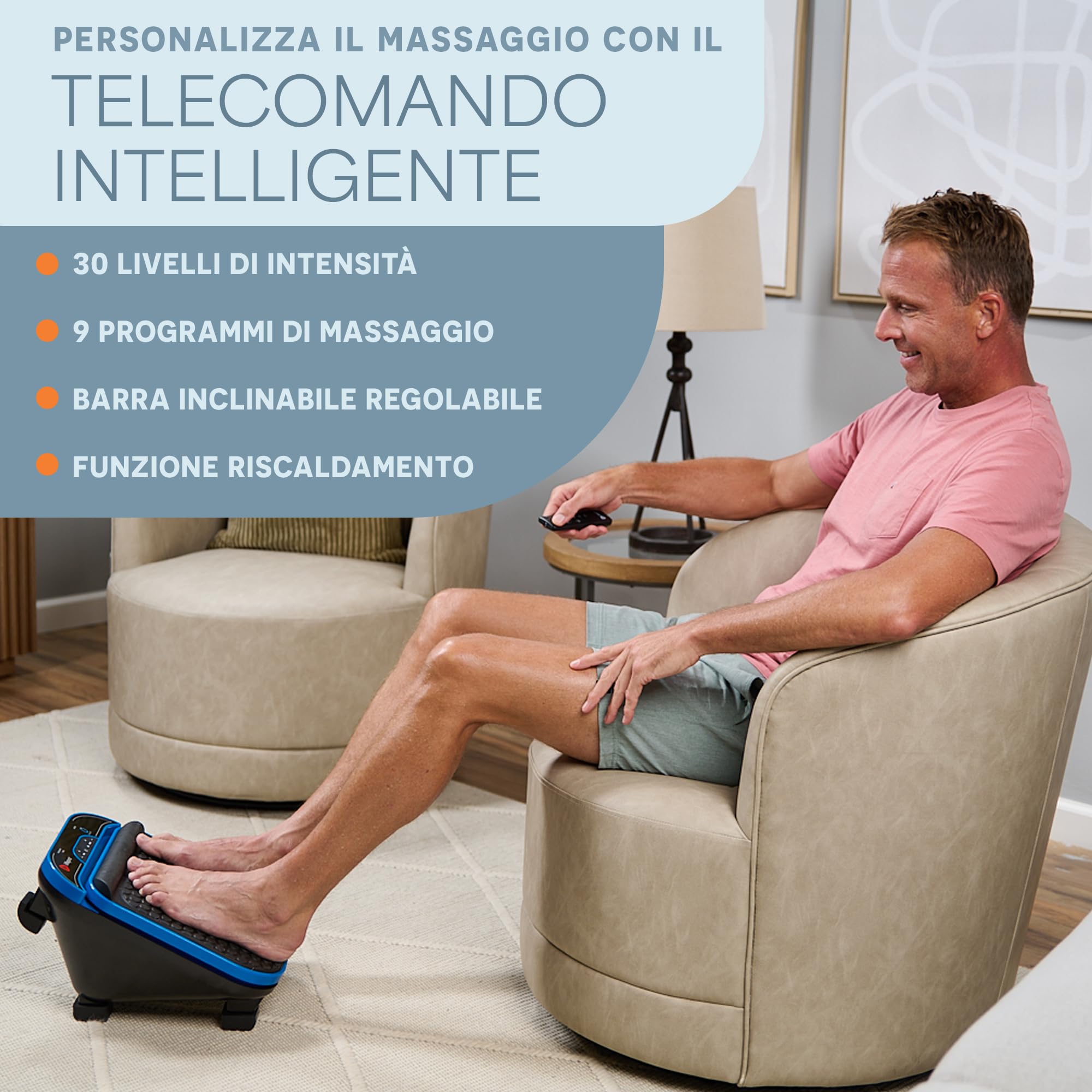 Massaggiatore Piedi e Polpacci LifePro per Neuropatia con Funzione Calore – Massaggio Rilassante per Circolazione e Revitalizzazione
