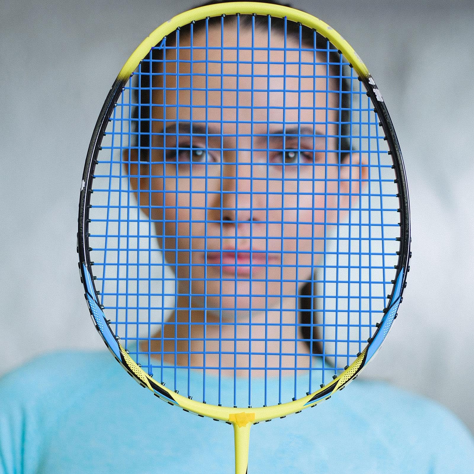 Erneuerung der Schlägersaite – 0,7 mm/22 g, helle Farbe, hohe Flexibilität, Badminton-Saite, 10 m Ersatz-Schlägersaite für die Reparatur, das Training und die Verbesserung der Ausdauer von Badmintonsc