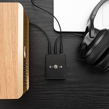 Amazon.co.jp: 3.5mmオーディオ切替器 2ポート オーディオ