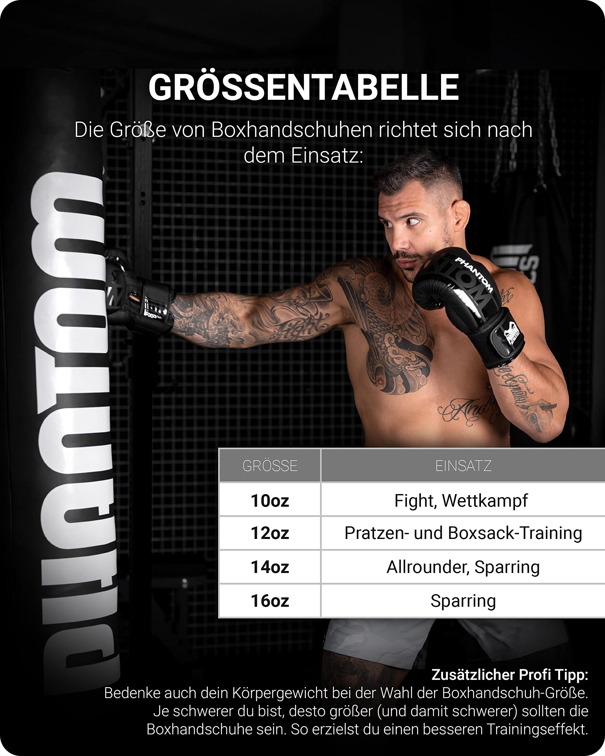 Phantom Boxhandschuhe APEX | MMA Thai Boxing Gloves | Männer