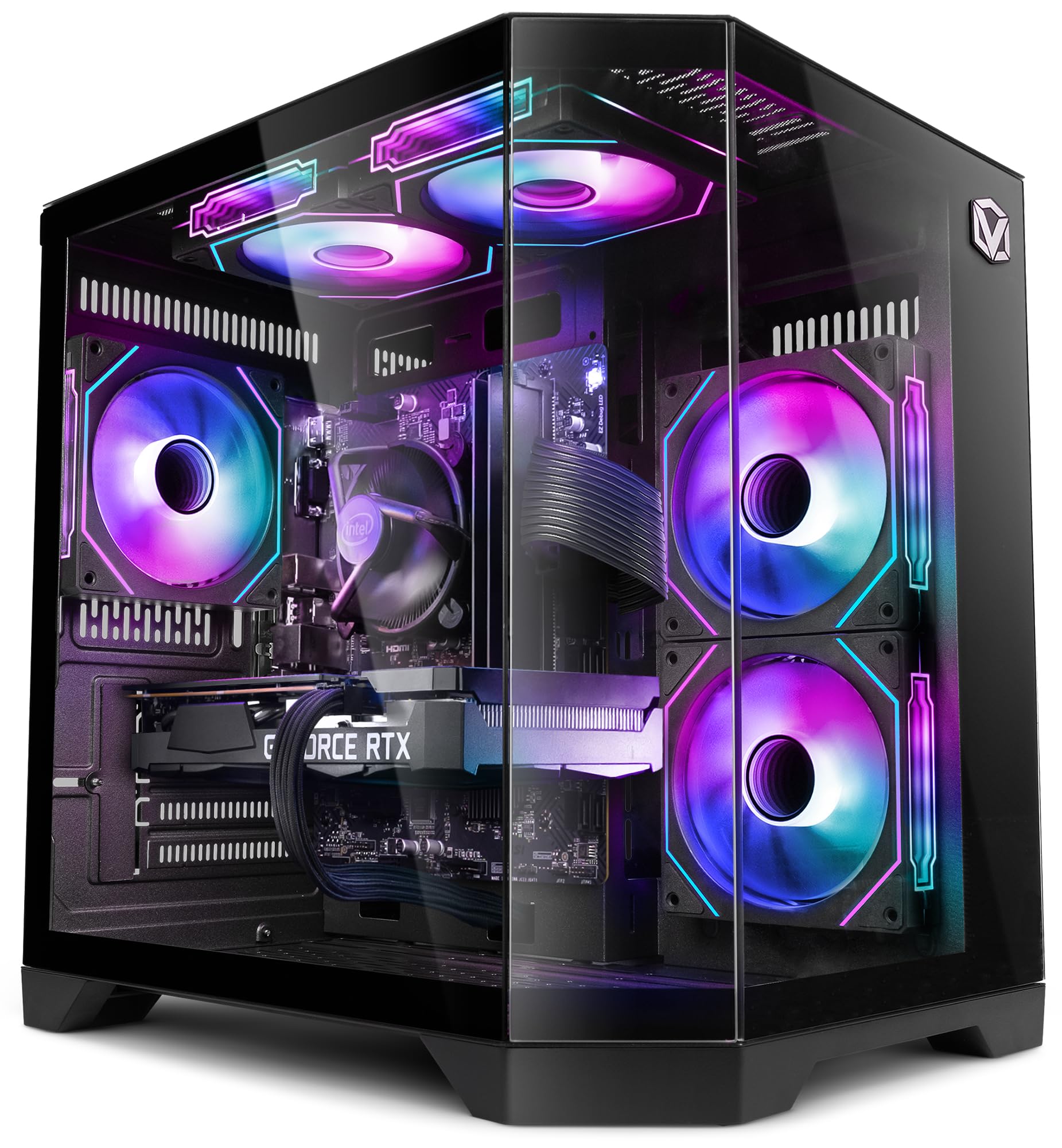 Vibox II-325 PC Gaming Completo • Intel Core i5 10400F 6 Cores • Nvidia RTX 5060 Ti 8GB • 16GB RAM • 1TB SSD • Windows 11 • WiFi 6 + Bluetooth 5.4