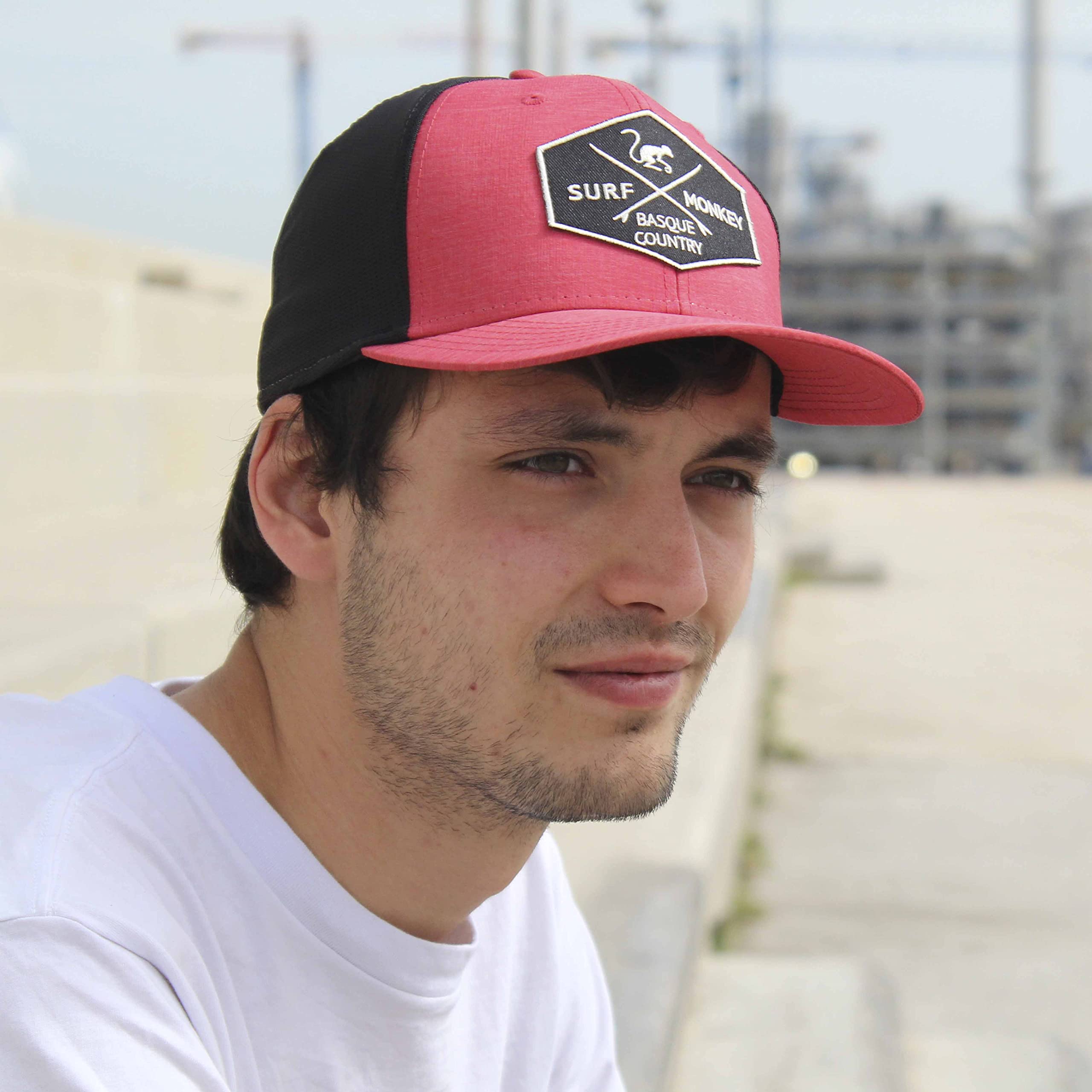 Surf Monkey Gorra Trucker Sport Gorra técnica de Secado rápido