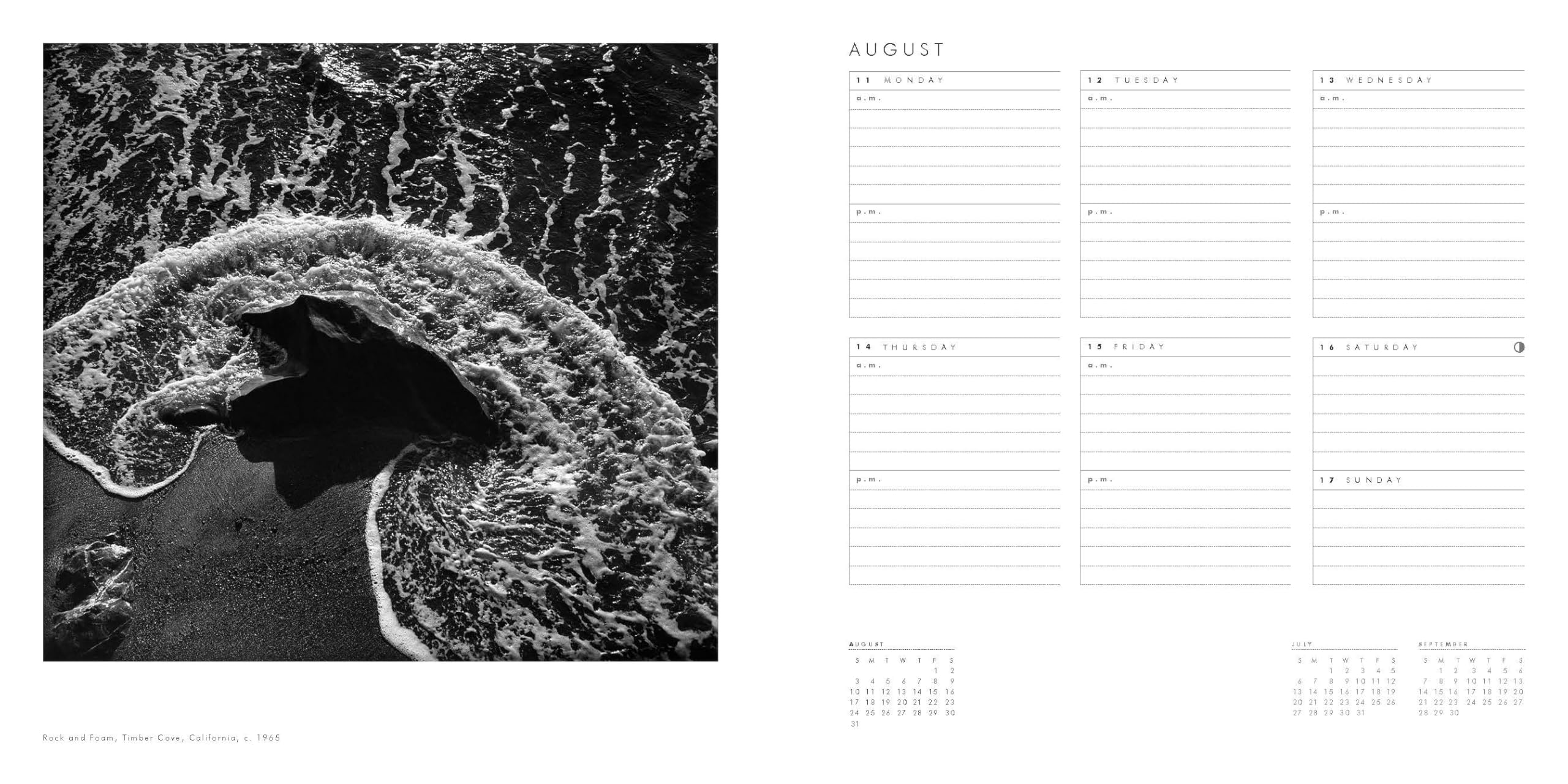 Ansel Adams 2025 Engagement Calendar: Authorized Edition: 12-Month Nature Photography Collection (Weekly Calendar and Planner) - Image 2