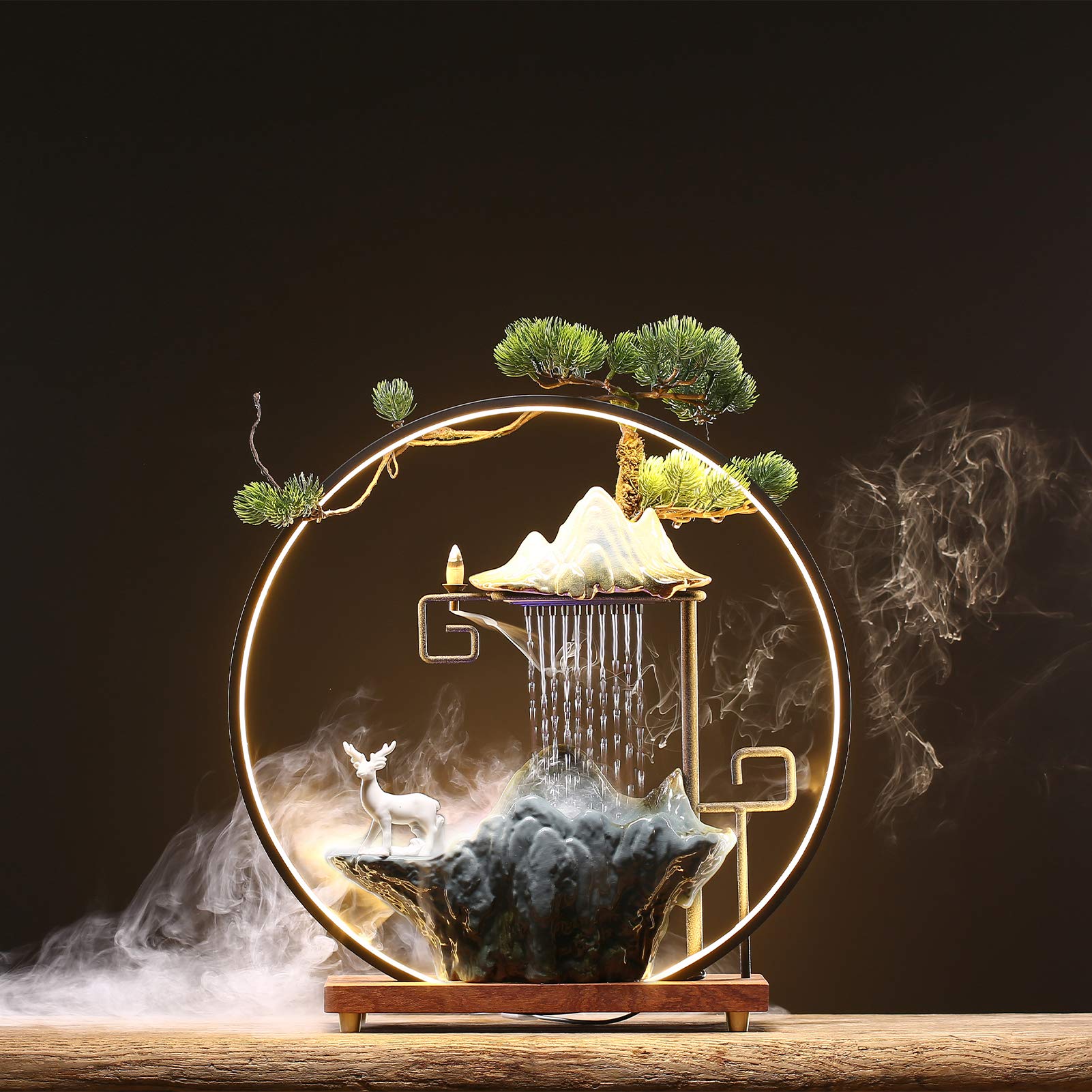 Buy Eilsorrn Indoor Fountain Waterfall op Fountain Rockery Water