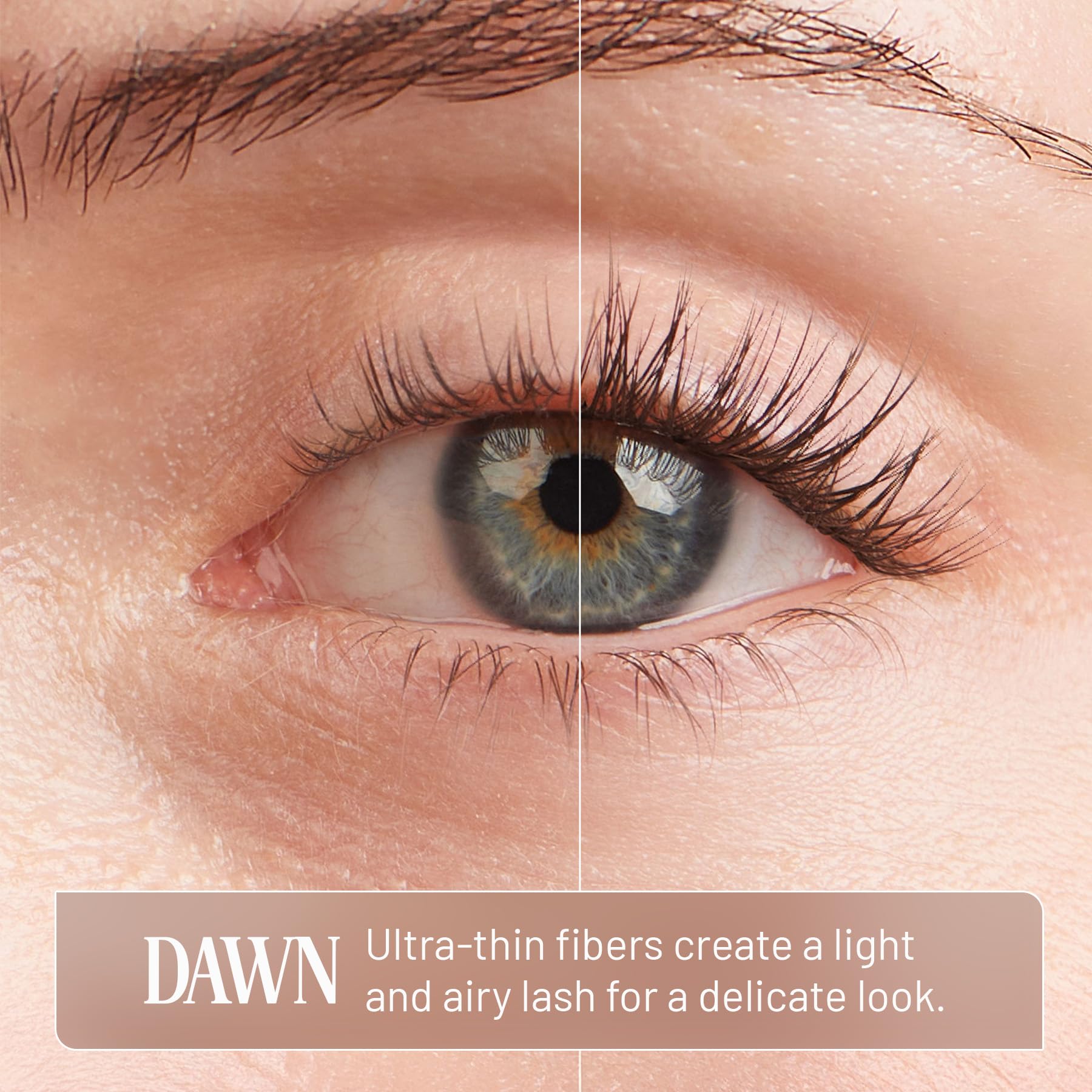 Lilac St – Dawn natürliche künstliche Wimpern-Cluster (12 mm, 3er-Pack) – kein "Make-up"-Look – DIY Wimpernverlängerungs-Widerstände – leicht und lebensecht – hält 10 Tage – tierversuchsfrei, vegan