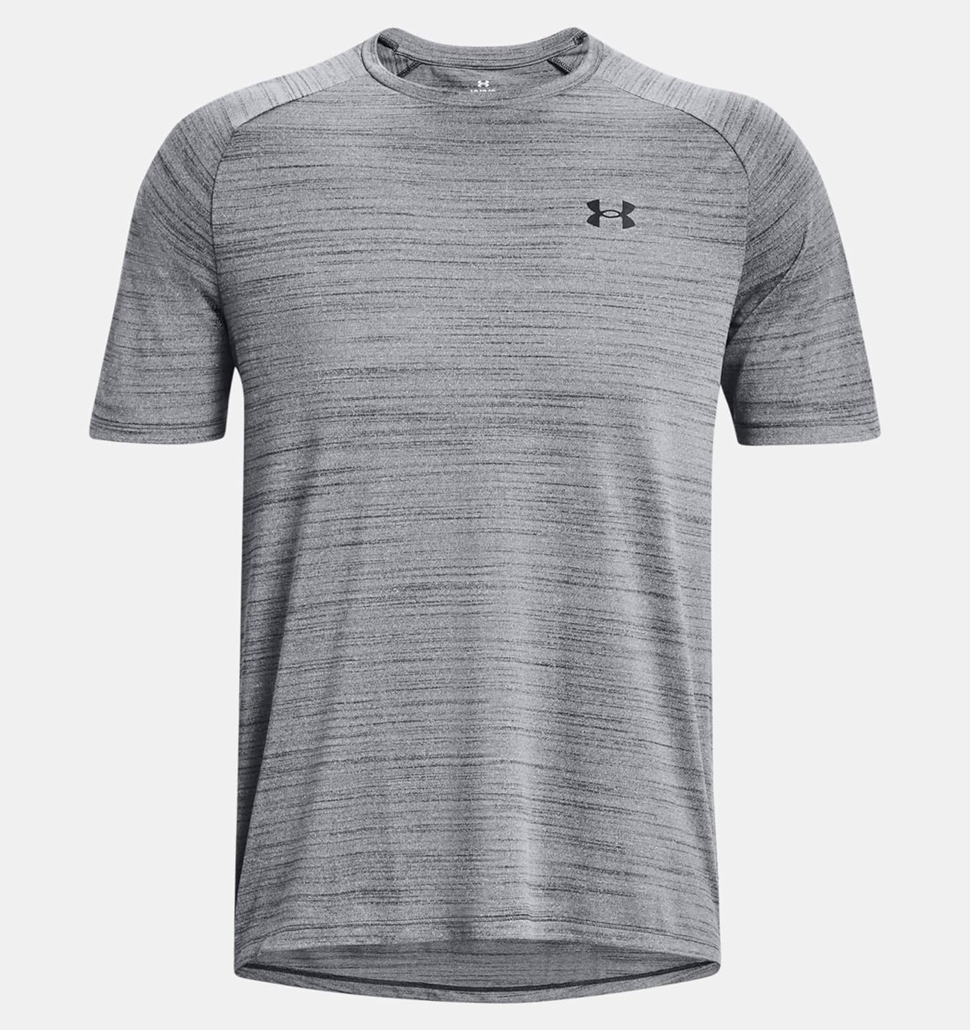 UA Tiger Tech 2.0 T-Shirt - Pitch Gray - Medium