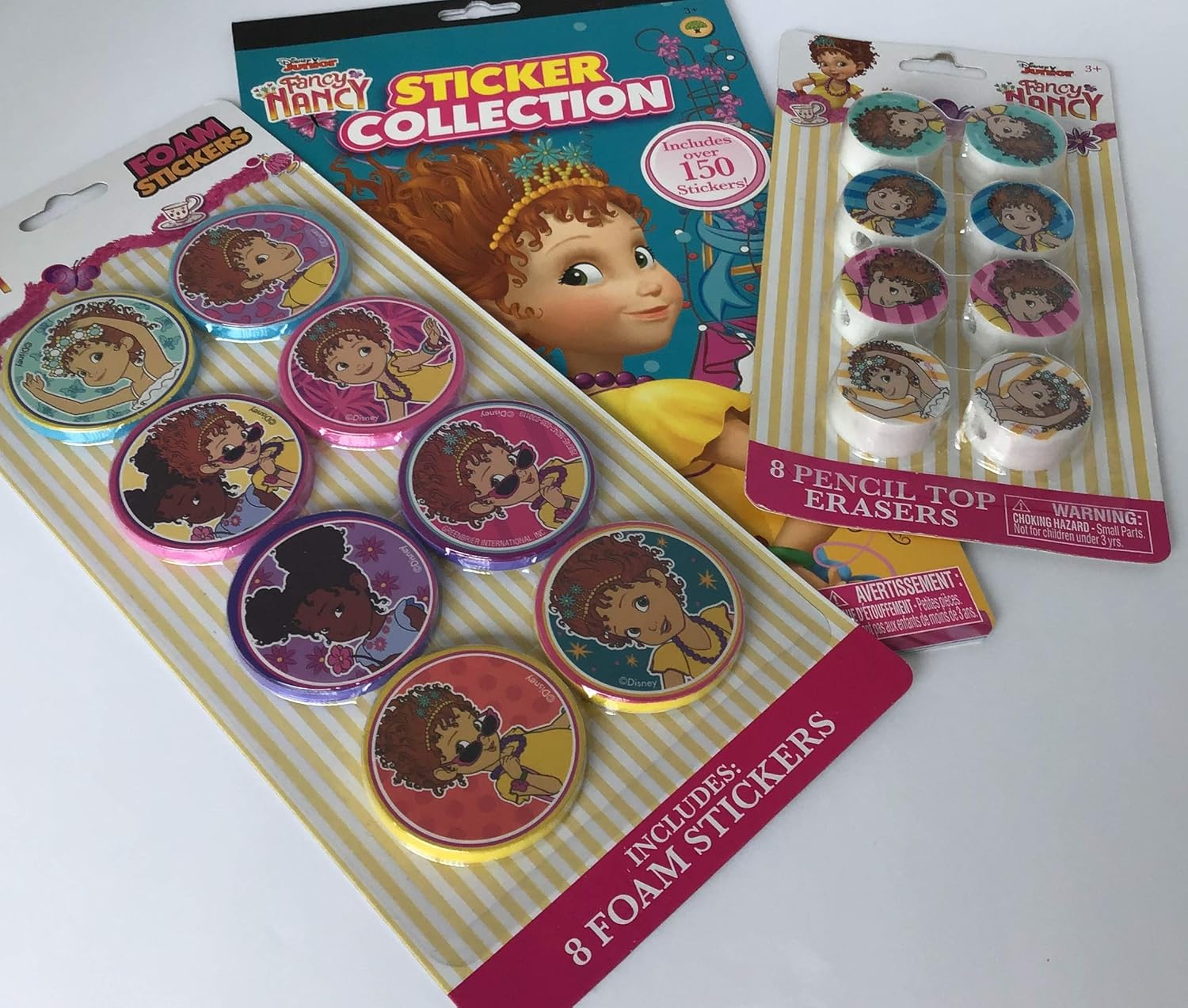 Disney Junior Fancy Nancy Sticker Book (with 4 sheets); 8