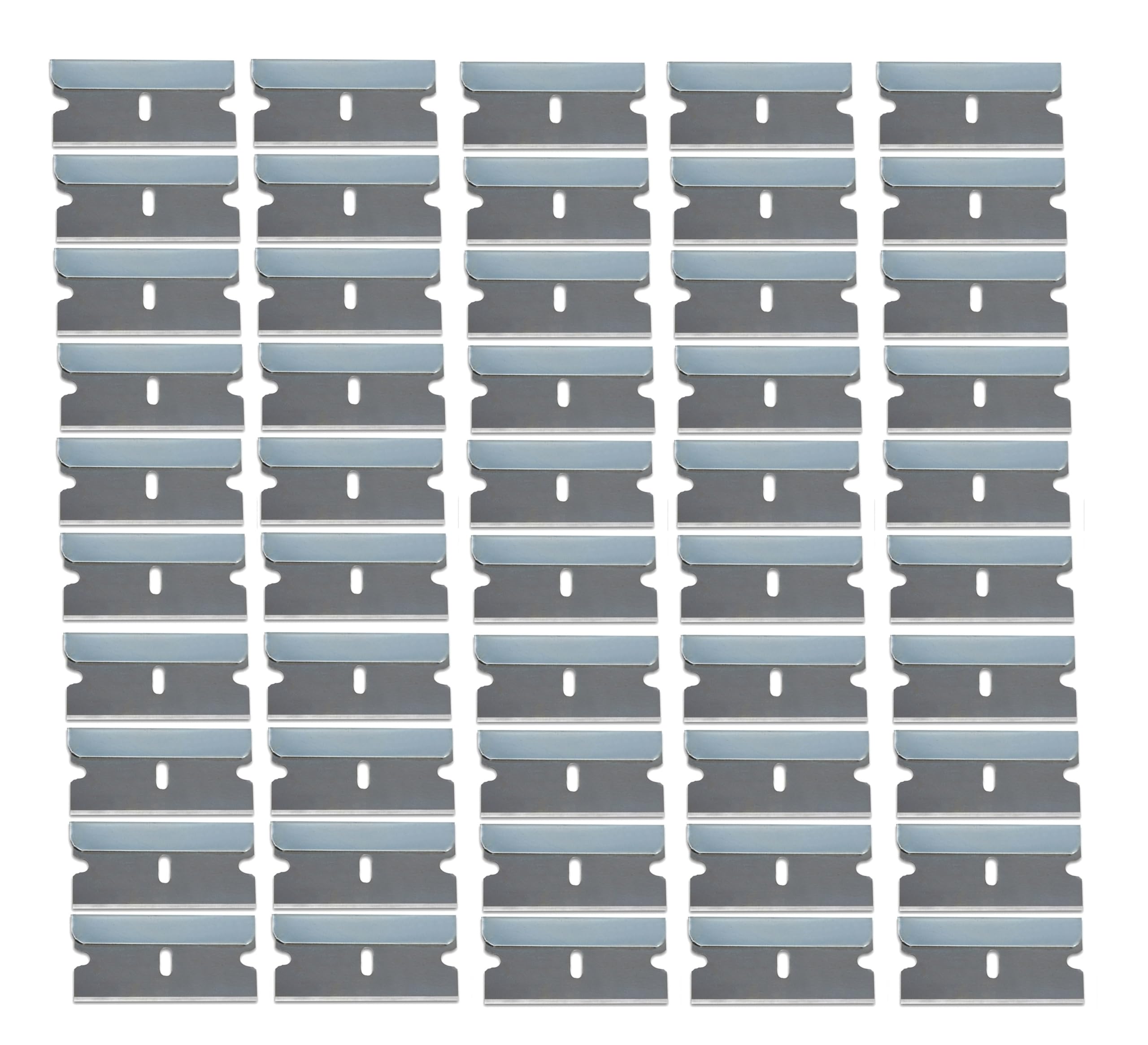 Vadda Bai 50 Pieces Single Edge Steel Scraper Blades for Remove Decals, Adhesive Labels, Stickers and Glass Glue (B0CLQ7YNCY) Amazon Price History, Amazon Price Tracker