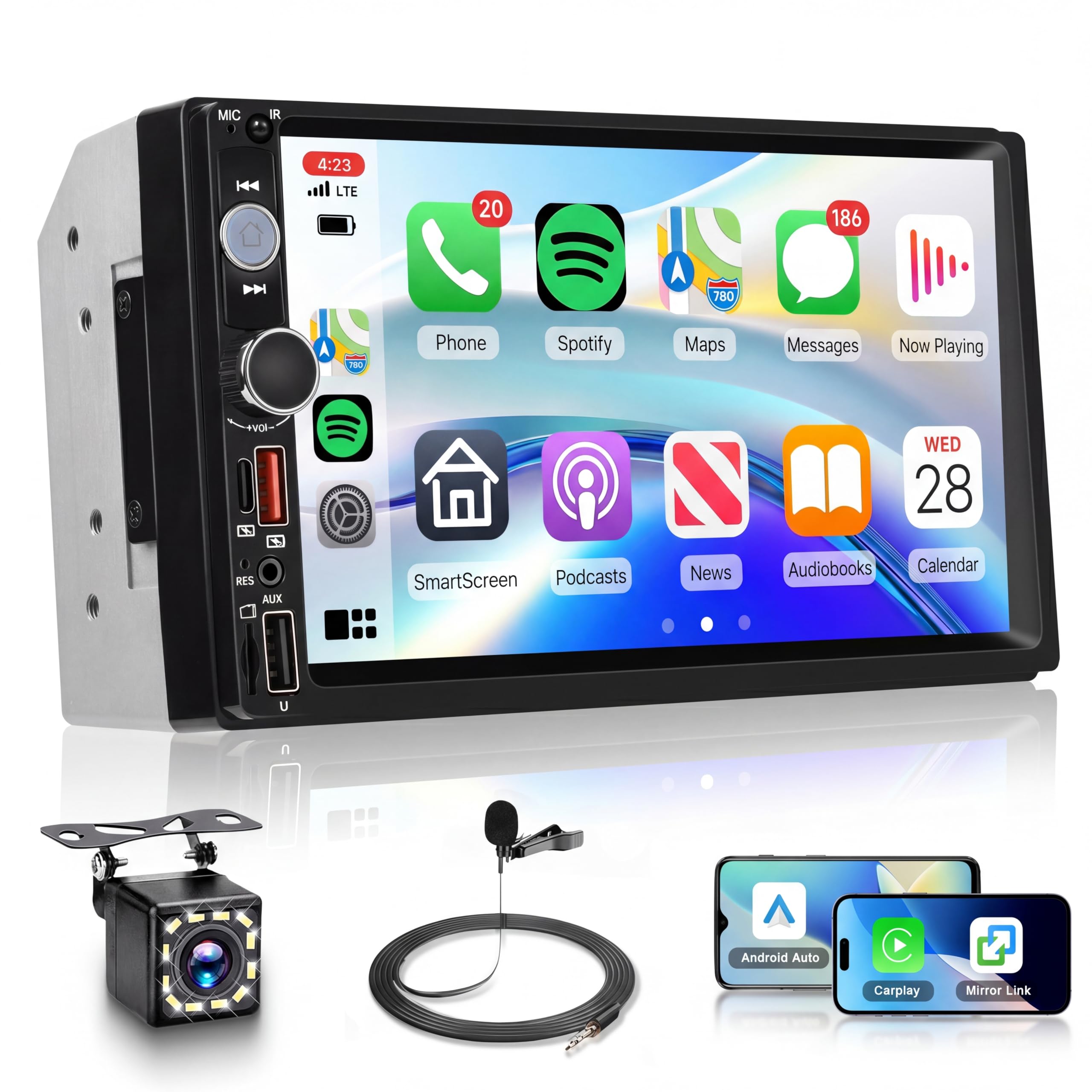 KYNNT 7 Double Din Car Stereo