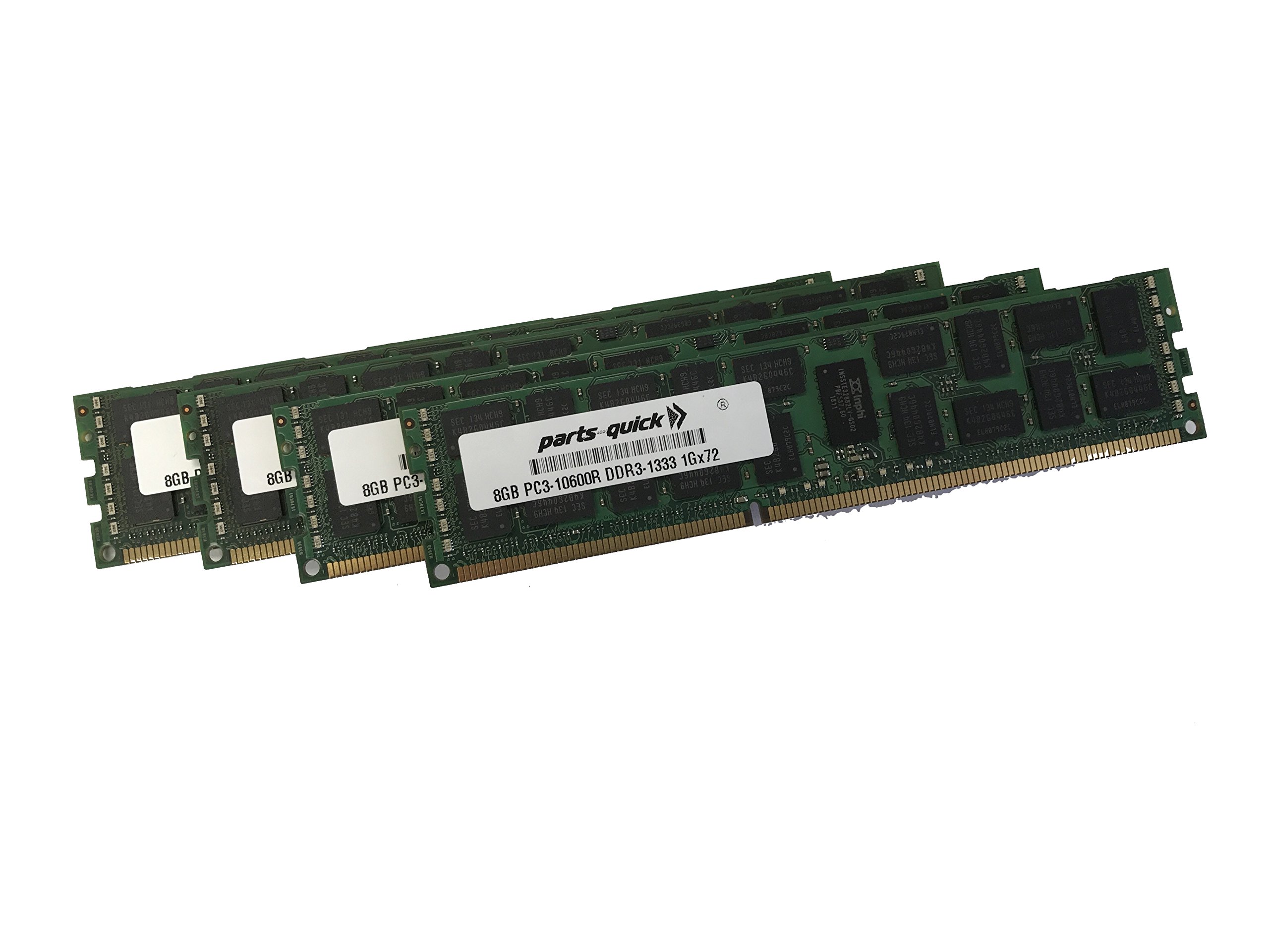 parts-quick 32GB 4 X 8GB Memory Upgrade for Apple Mac Pro 5,1 2010