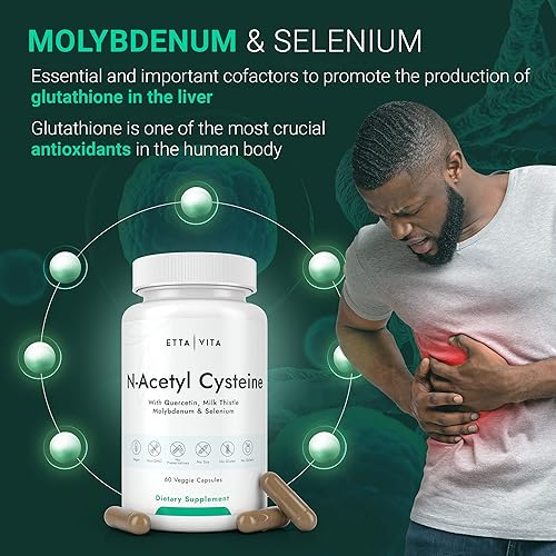 Miniatura 6 de Turkesterone 500mg + N-acetil cisteína 600 mg paquete, 3 veces aypropil-beta-ciclodbsorbencia con bioperina e hidroxextrina en turco y suplemento