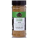 Cerez Pazari Zaatar Mediterranean Seasoning, Premium Grade Zahtar, Natural & Freshly Packed Zatar, Non-GMO, Gluten-Free, No Preservatives, 4.9 oz.