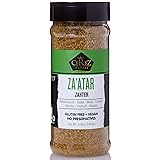 Cerez Pazari Zaatar Mediterranean Seasoning, Premium Grade Zahtar, Natural & Freshly Packed Zatar, Non-GMO, Gluten-Free, No Preservatives, 4.9 oz.
