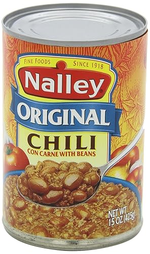 Miniatura 7 de Nalley Original Chili Con Carne con frijoles, latas de 14 onzas (paquete de 8)