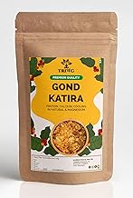Trivang Gond Katira Pure (Edible Gum) | Tragacanth Gum | High Cooling Properties Herbal Food | Super Food | (500g)
