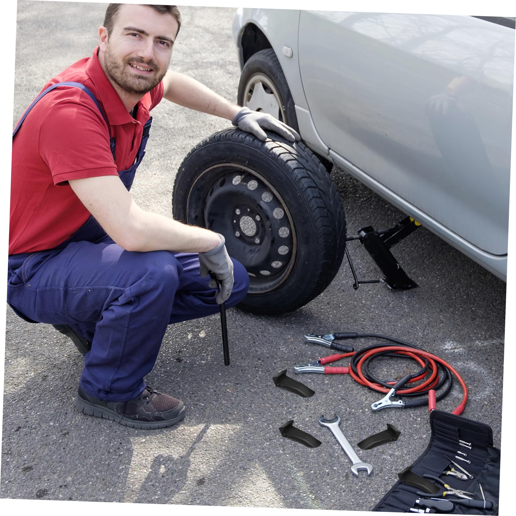 20pièces pour Mâchoires De Démonte-Pneu Protège-Jaws pour Changeur De Pneus Accessoires De Réparation pour