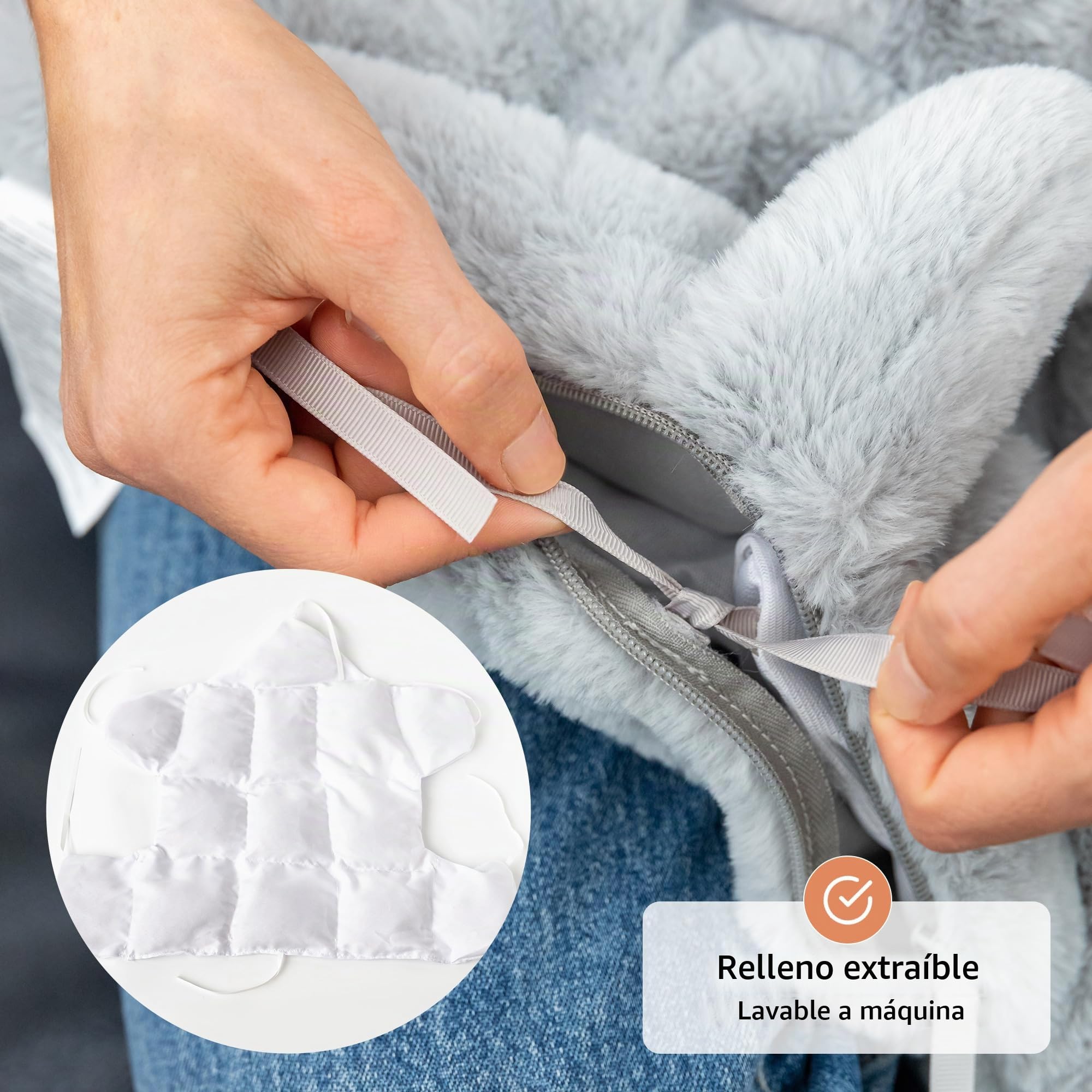 Cojín De Regazo Con Lastre Para Niños | Calmante Y Reconfortante | Animal De Regazo | Perro Sensorial | Manta De Regazo Para Trastorno Sensorial | Ayuda En Autismo, Tdah, Ansiedad, Estrés | 2 Kg