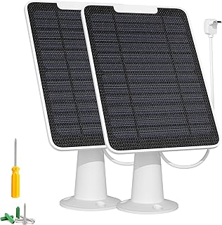 Panel solar para cámaras de seguridad inteligentes