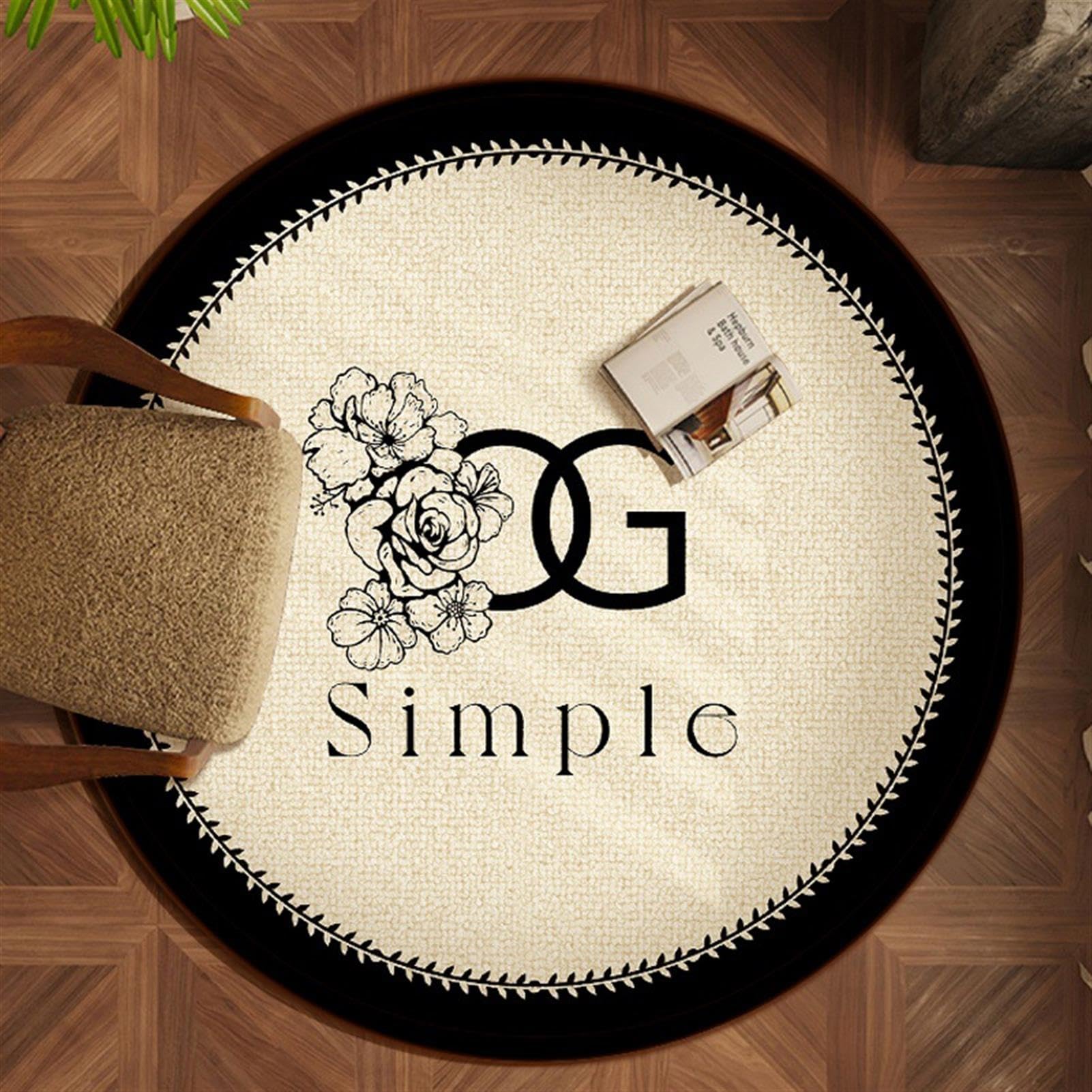 Tapis velours belge GueTTO 200cm pour un salon chic et luxueux