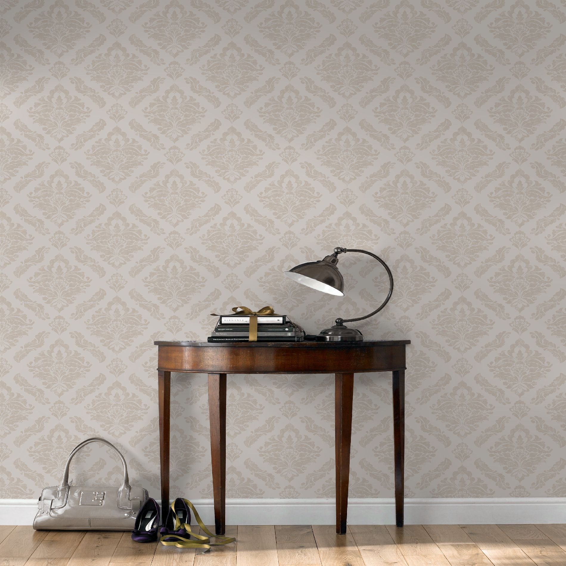 Boutique Cream Damaris Wallpaper