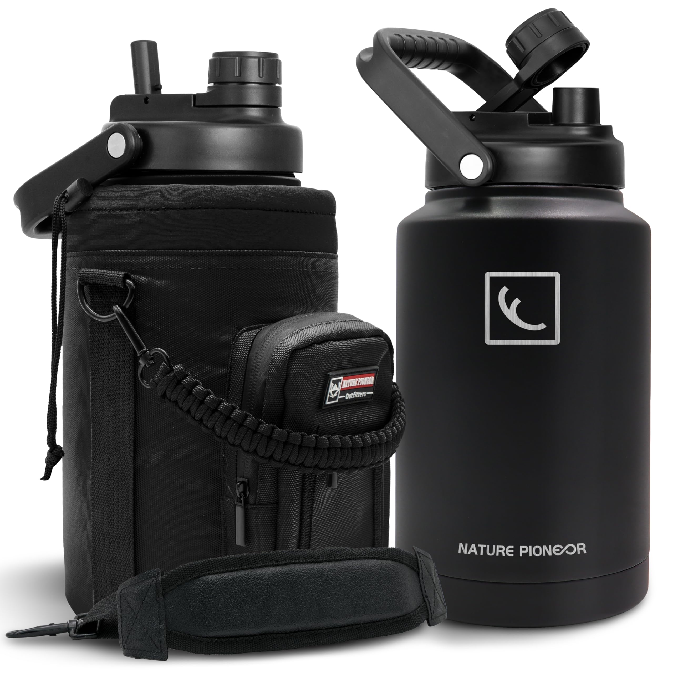 NATURE PIONEOR 1 Gallon Insulated Water Bottle