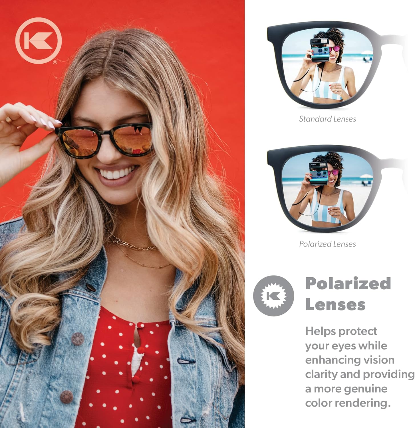 Knockaround Paso Robles Polarized Sunglasses for Men & Women - Trendy Sunglasses - UV400 Protection - Image 4