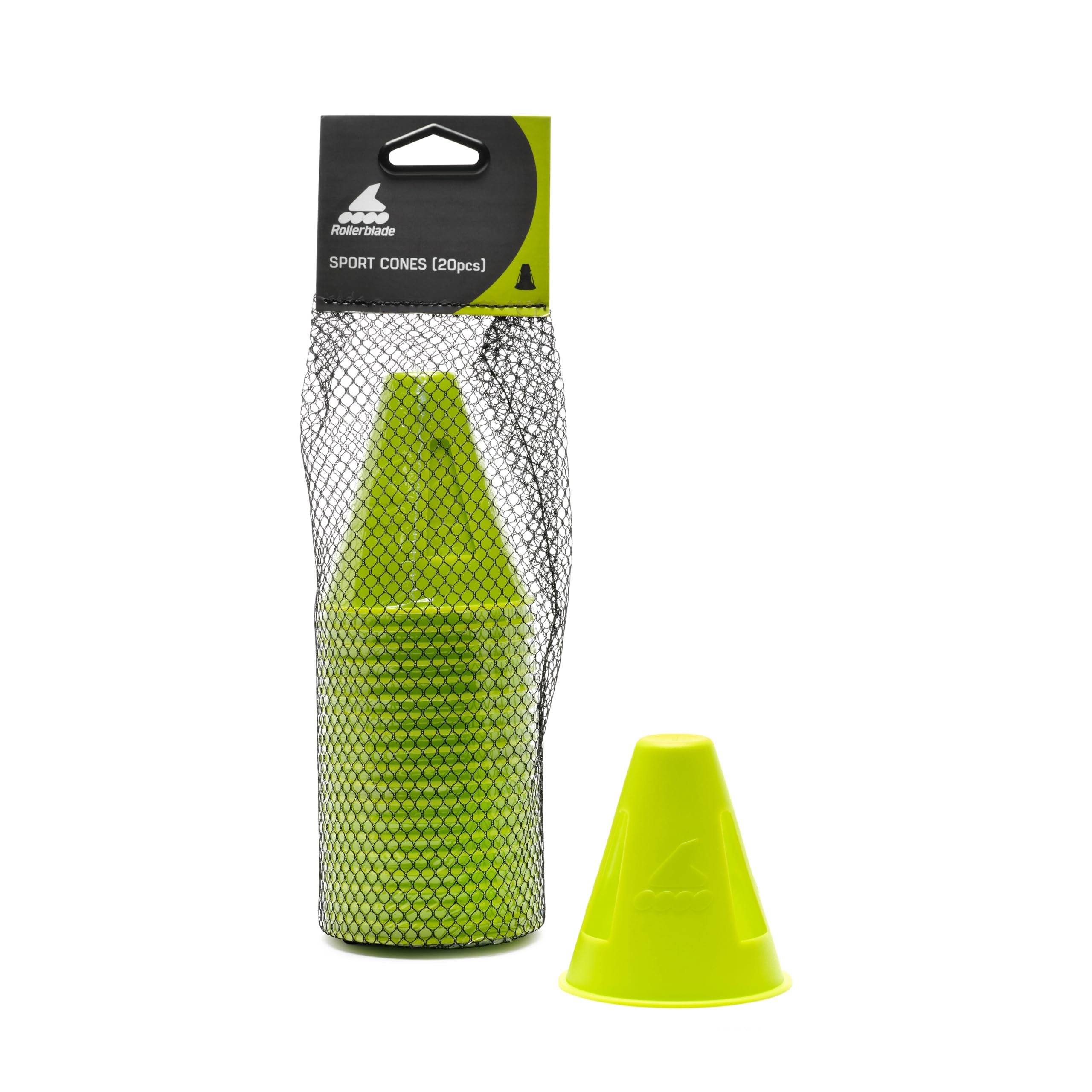 Rollerblade Unisex Jugend Sport Cones Kegelpaket, Gelb, 8 x 7.5 x 2.5cm