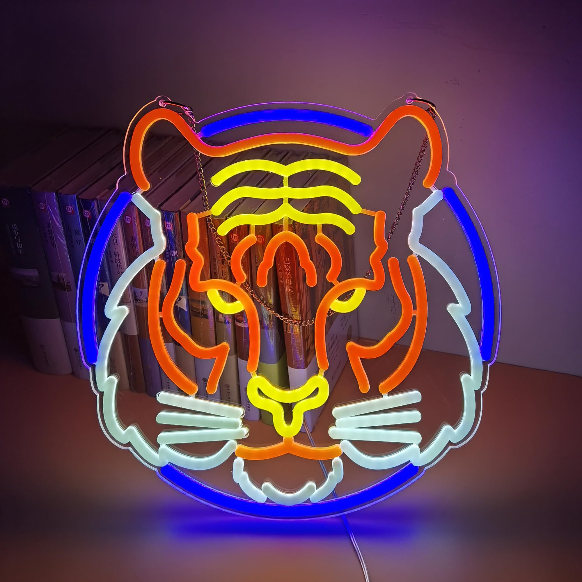 Beer タイガービール LED ネオンサイン オレンジ Tiger Beer 看板