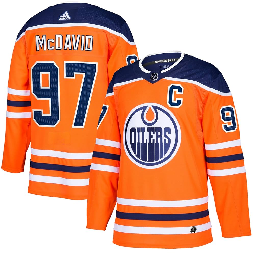 Amazon | Connor McDavid Edmonton Oilers Adidas NHLメンズ