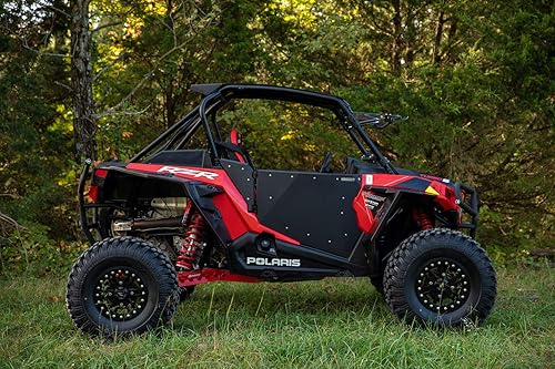 Miniatura 7 de SuperATV Puertas de aluminio compatibles con Polaris RZR XP 1000 2014+, Polaris RZR S 1000 2016-2020, ajuste transparente, extra resistente,