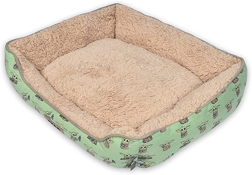 Miniatura 2 de Star Wars for Pets The Mandalorian The Child Cuddler Dog Bed  Cama para perro lavable y duradera de, cama lavable de felpa  Cama elevada para perro,