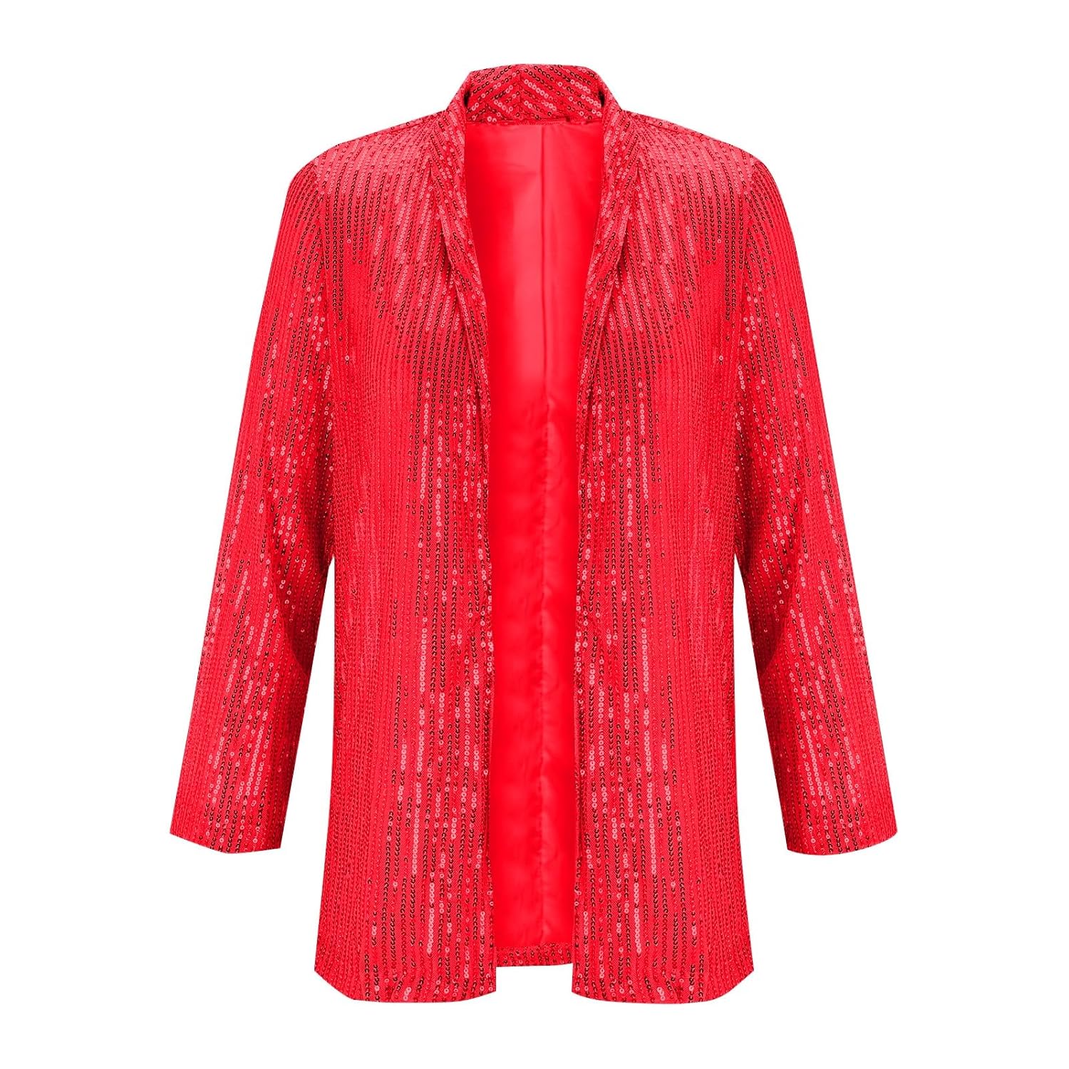 Womens Sequin Cardigan Evening Long Sleeve Lightweight Dressy Casual Party Jacket Casual Shimmer Tops Outfits