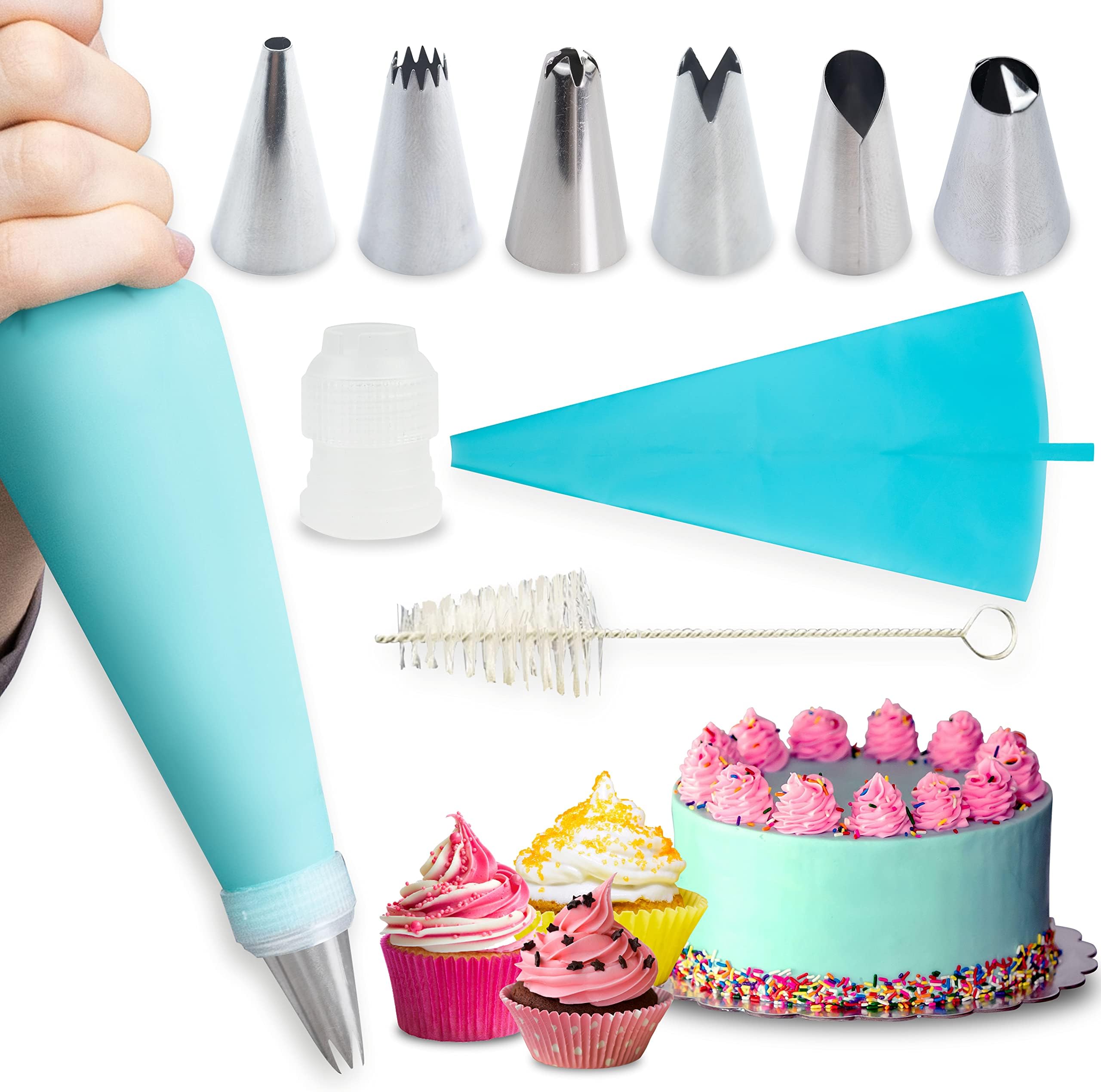 MasterClass Piping Bag, Professional Quality Reusable Piping Bag, for Icing and General Food