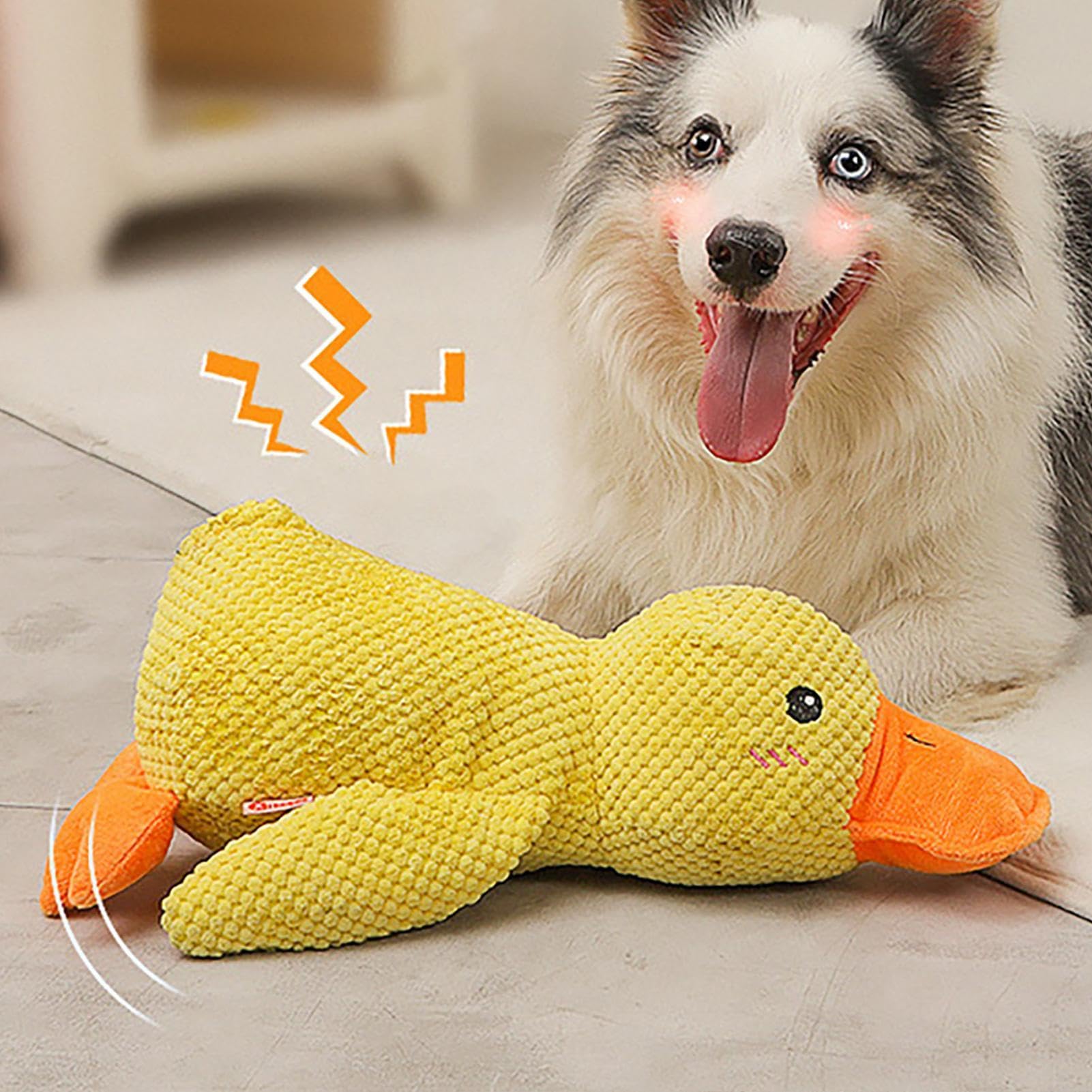 Giocattolo Calmante Per Cani Di Piccola Taglia - Peluche Interattivo Con Suono - Antistress Per Interni Ed Esterni - Foto 13