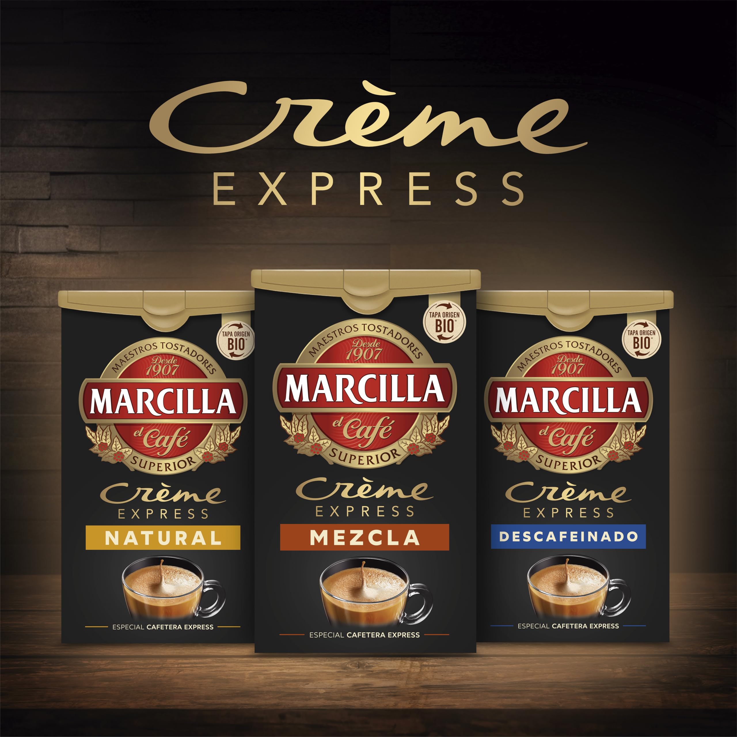 Marcilla Café Molido Crème Express Natural 250g